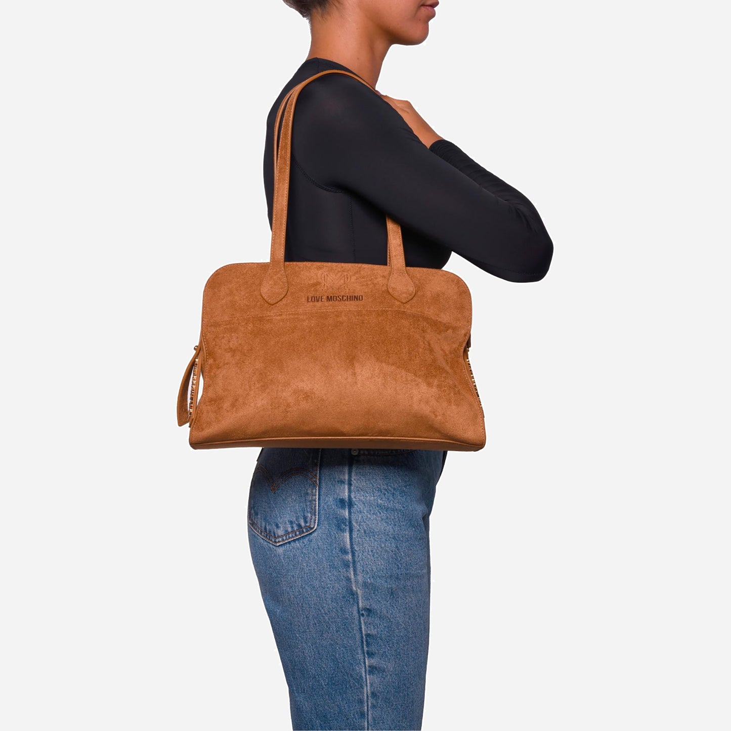 Love Moschino Moschino borsa a spalla Cuoio 