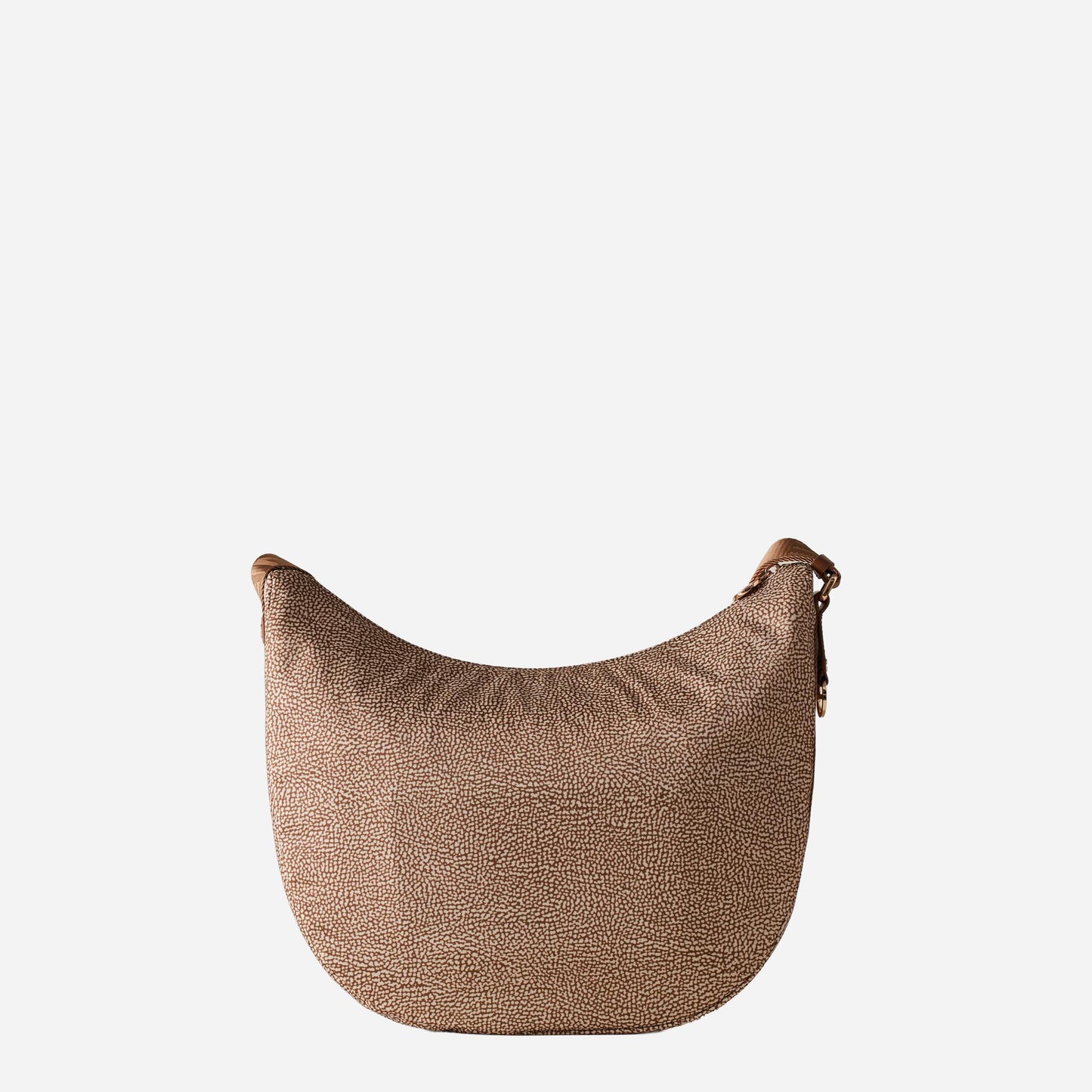 borbonese ECO LINE LUNA BAG MEDIUM Beige/marrone 