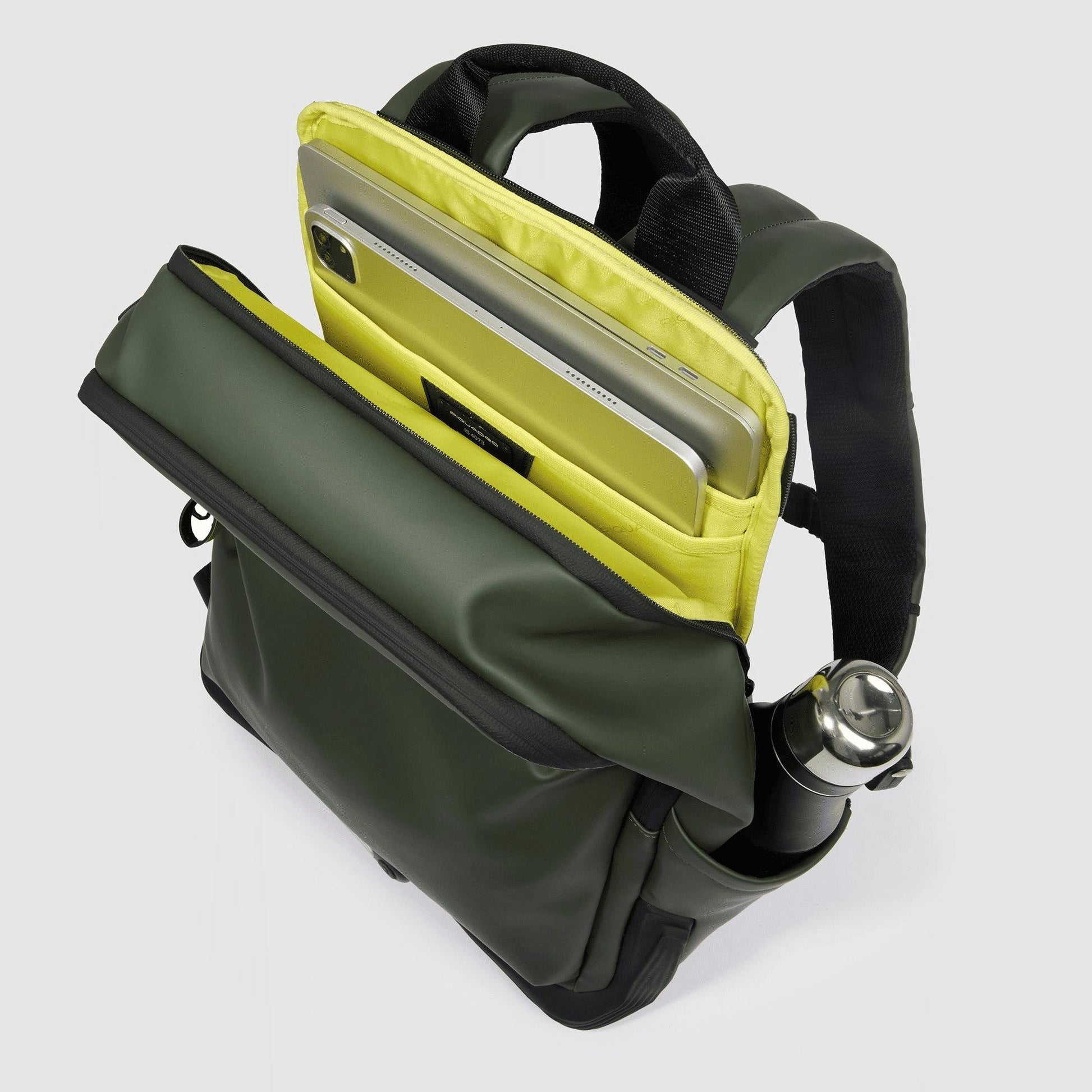 PIQUADRO Zaino per computer e iPad® VERDE SCURO 