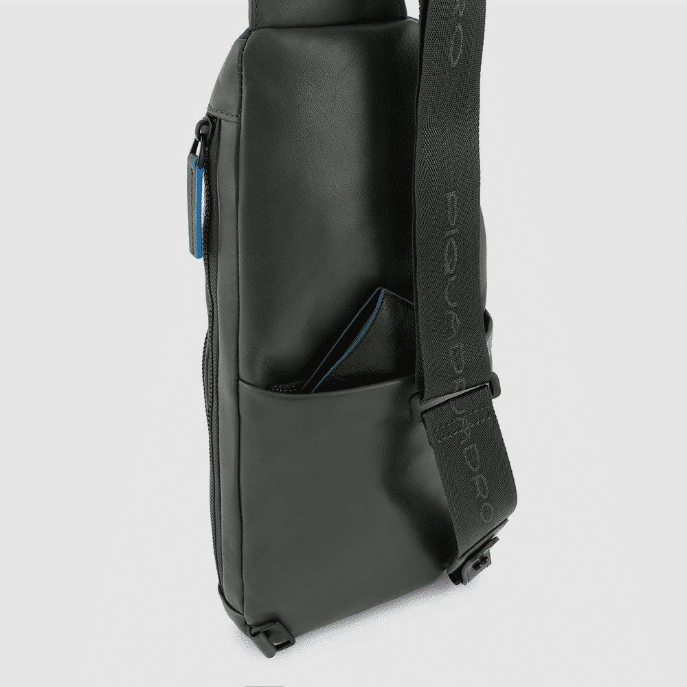 PIQUADRO Monospalla porta iPad®mini Nero 