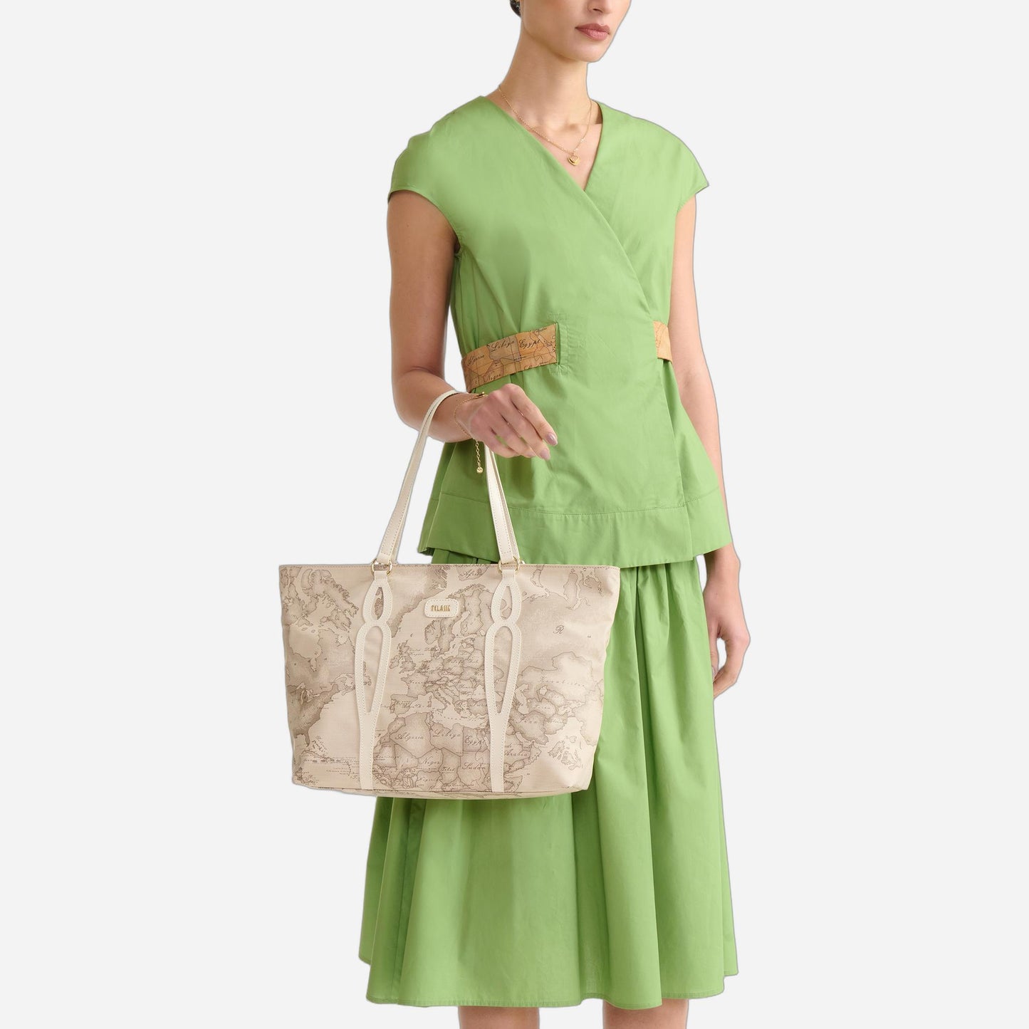 ALVIERO MARTINI Shopper RAFIA 