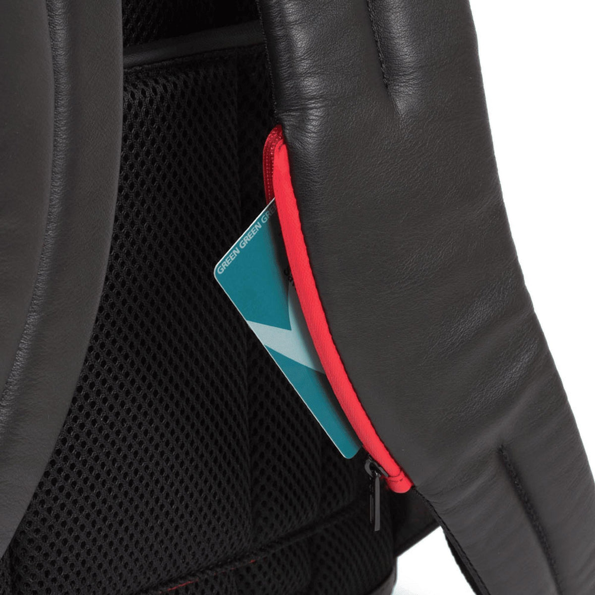 PIQUADRO Zaino uomo porta PC e porta iPad® in pelle Nero/grigio 