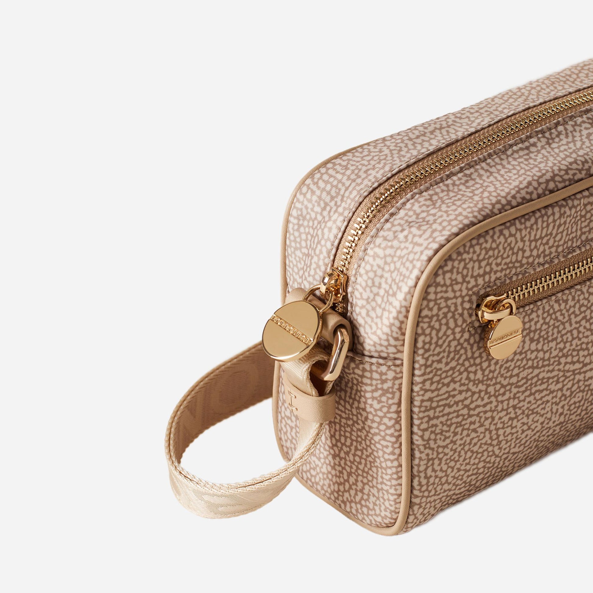 borbonese ECO LINE BORSA CAMERA CASE Sabbia 