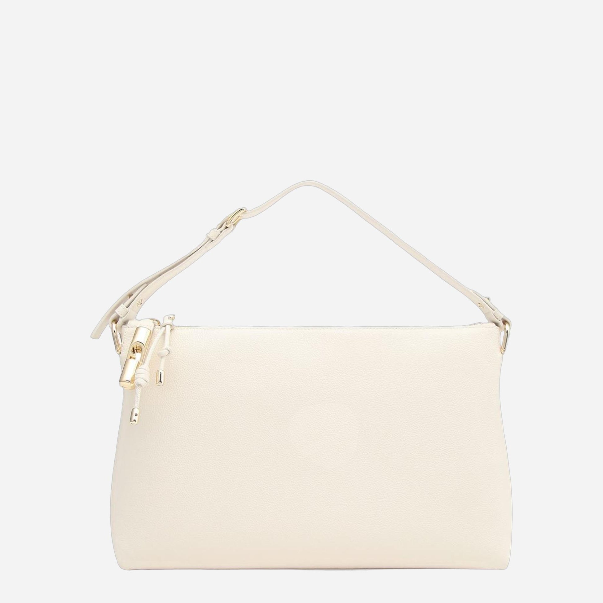 FURLA Furla Debby Borsa A Spalla Large Panna 