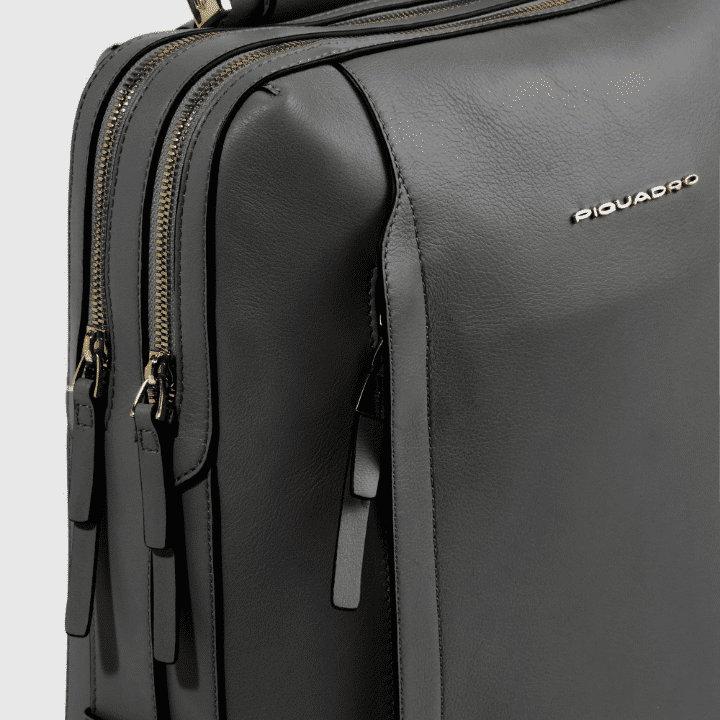 PIQUADRO Zaino donna in Pelle Nero 