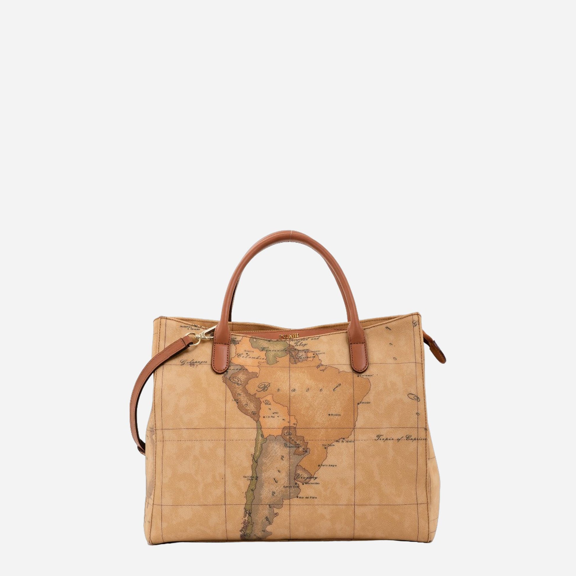 ALVIERO MARTINI Geo Classic borsa a mano grande con tracolla Geo Classic 