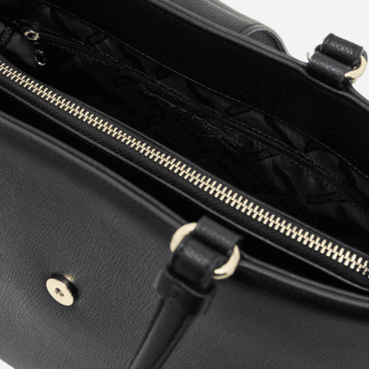 ARMANI EXCHANGE Borsa a mano in ecopelle BLACK 