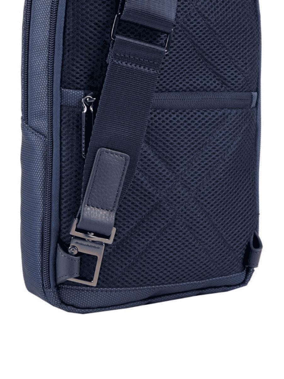 PIQUADRO Monospalla porta iPad®mini Blu 