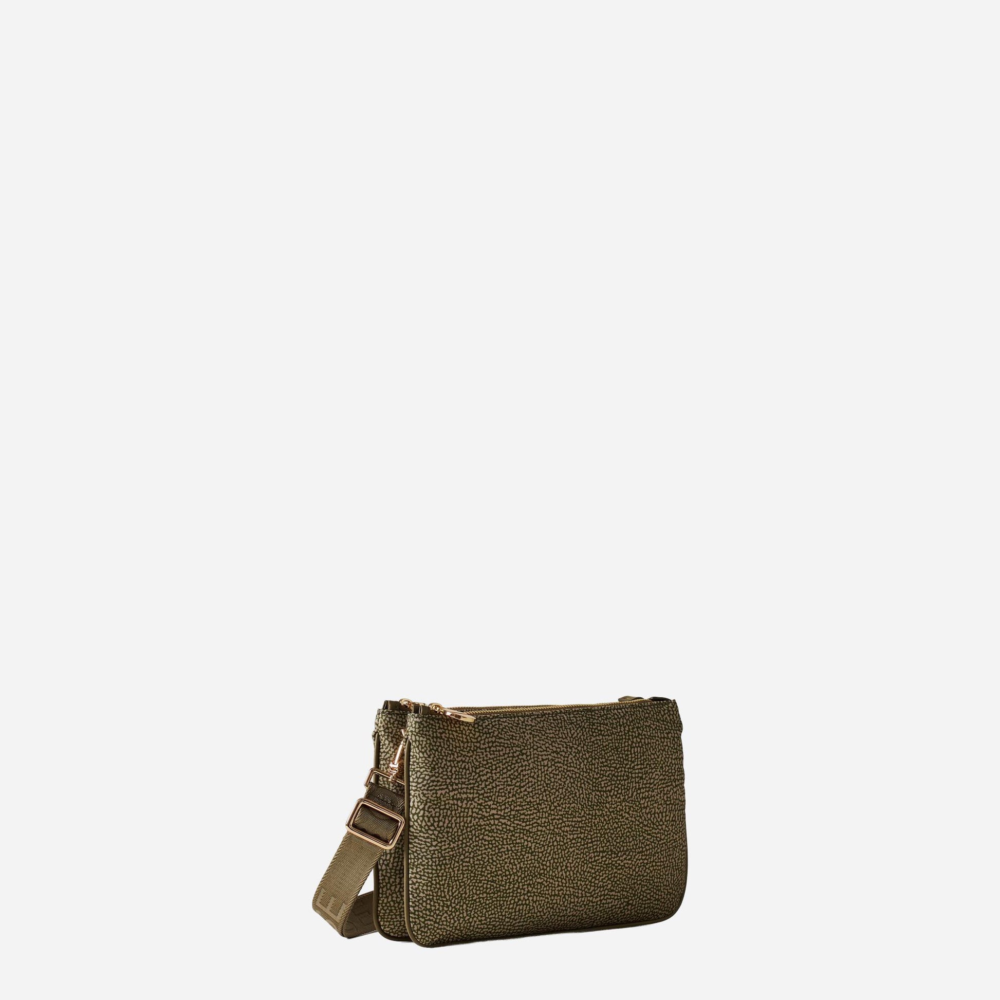 borbonese LUNA BAG SMALL Olive 