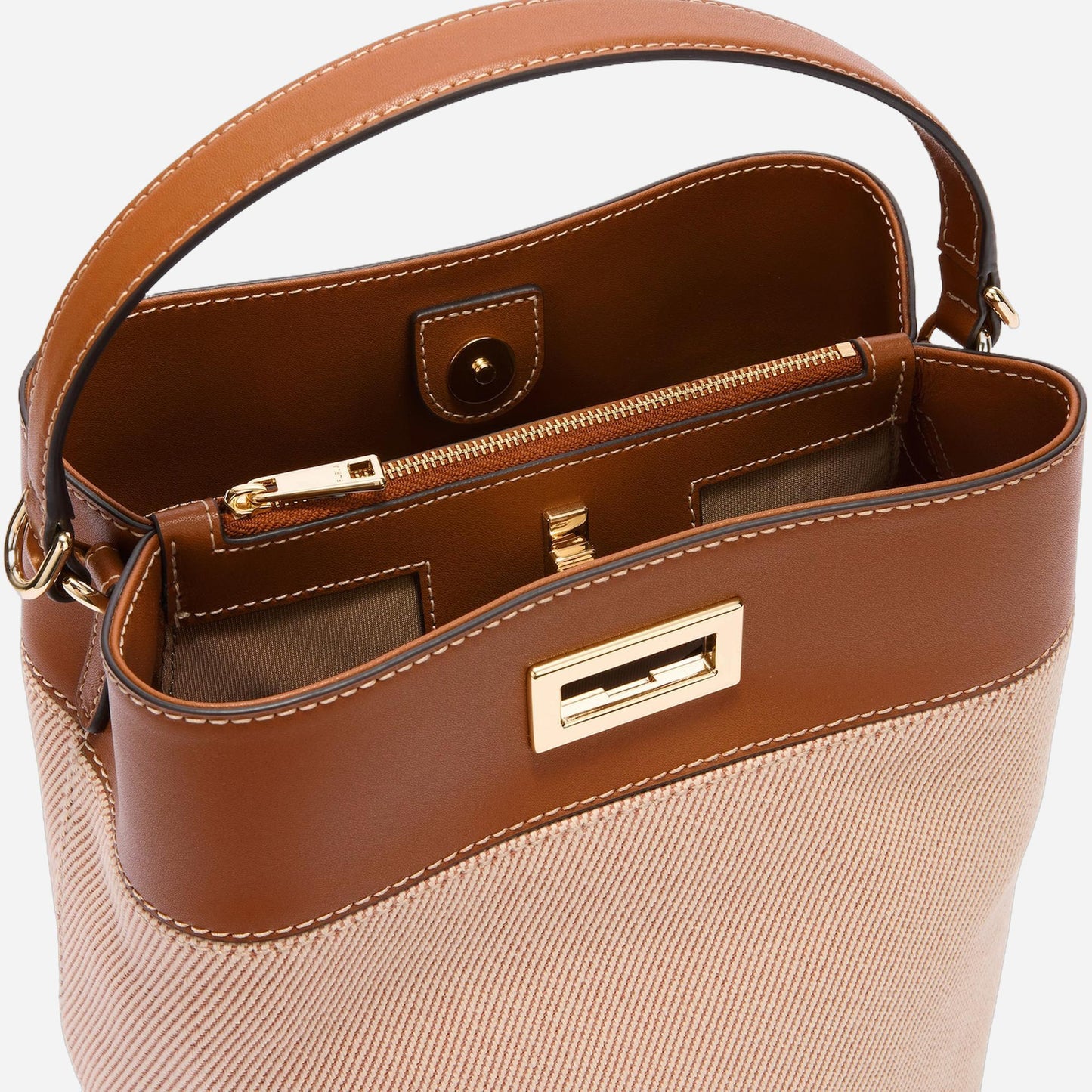 FURLA Furla Amelia Borsa A Secchiello Small TONI COGNAC 
