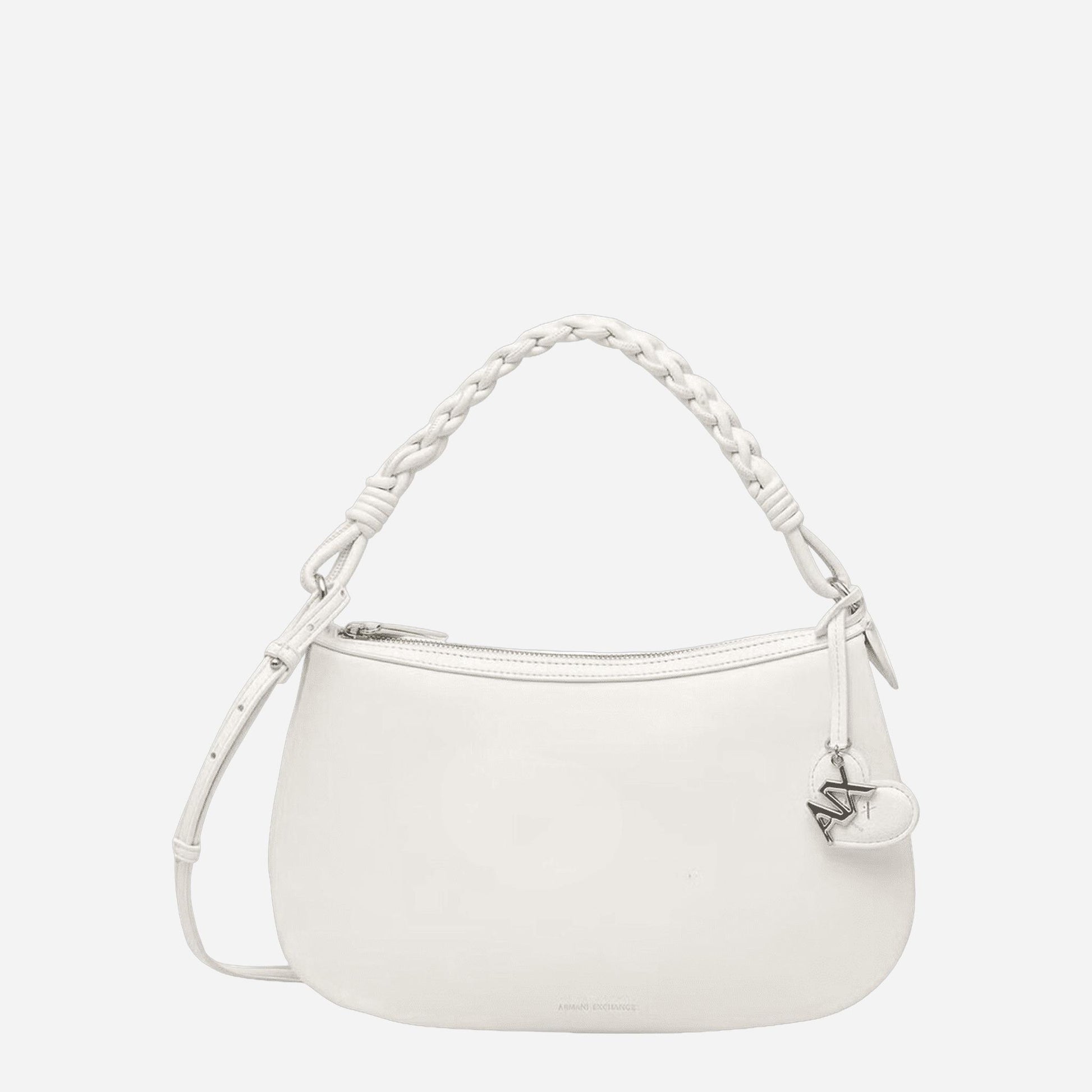 ARMANI EXCHANGE Maya borsa a mano con tracolla BLACK 
