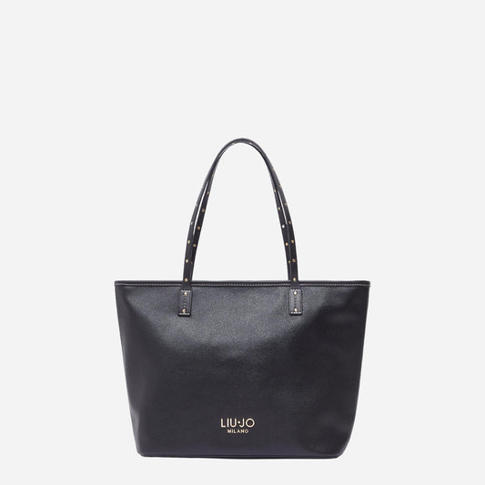 LIU JO Tote bag media BLACK 
