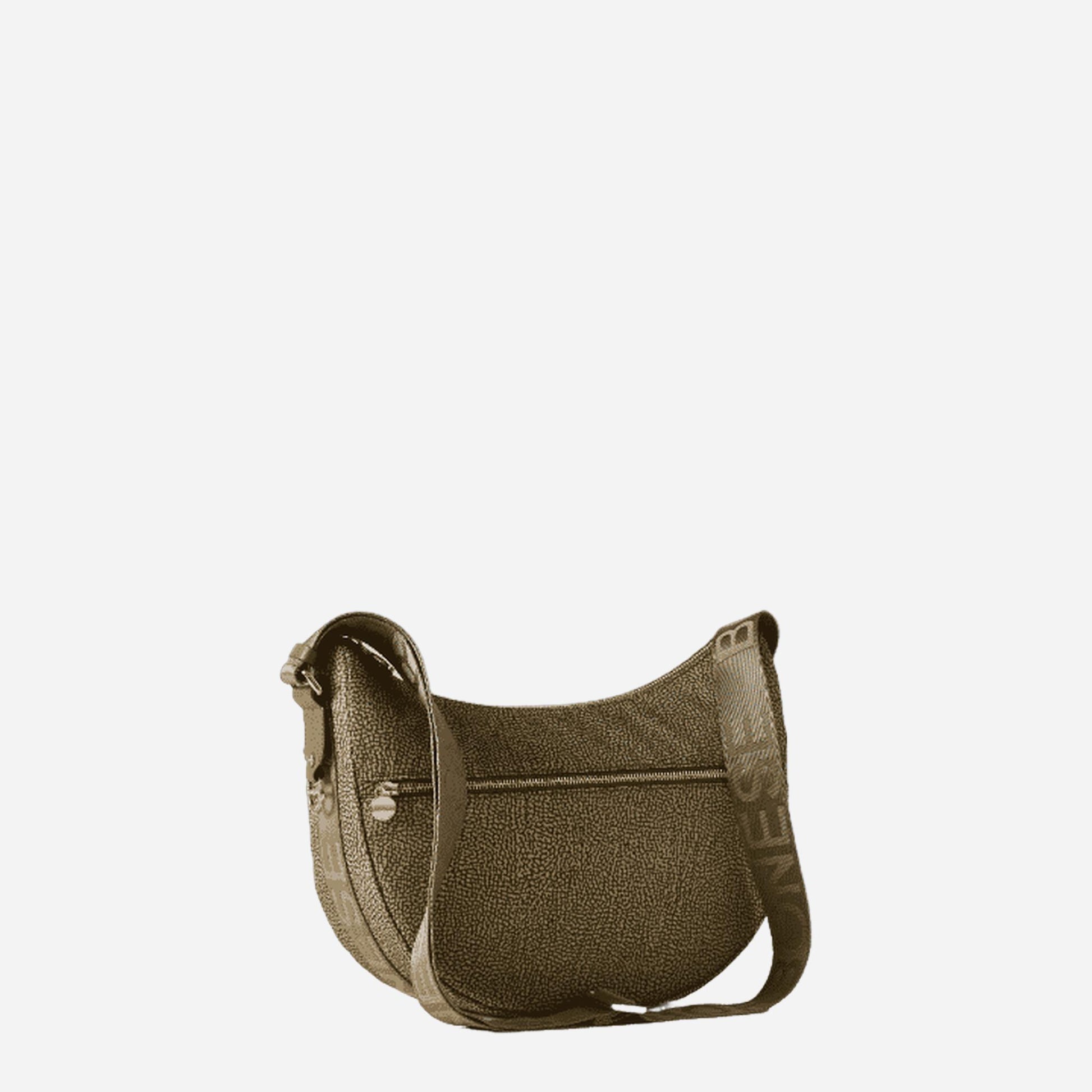borbonese ECO LINE LUNA BAG MIDDLE Olive 