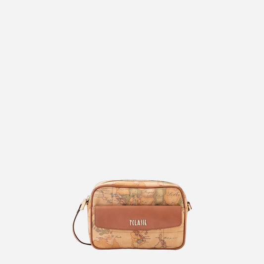 ALVIERO MARTINI Geo Classic tracolla reporter con tasca Geo Classic 