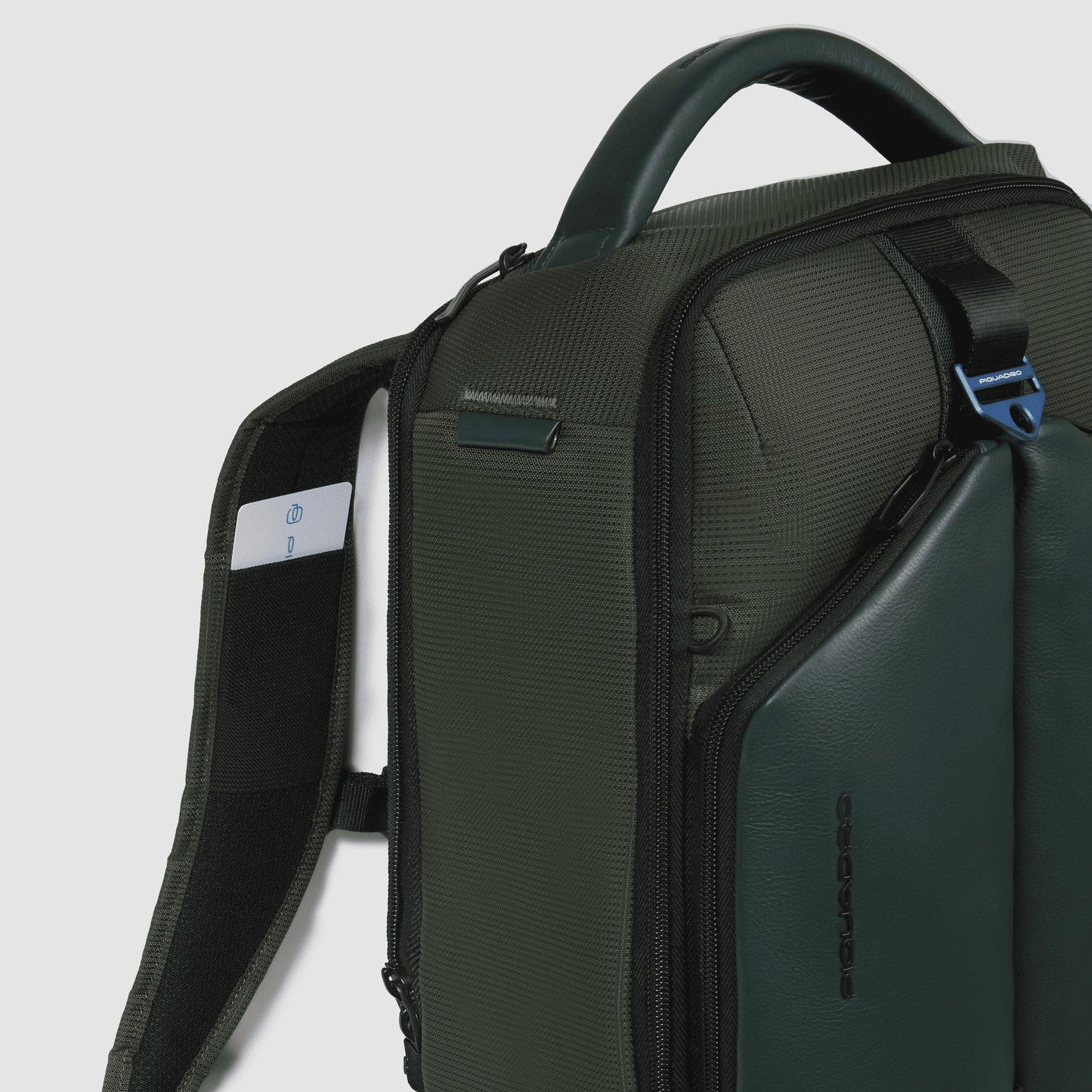 PIQUADRO Zaino porta PC 15,6' Verde 