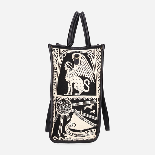 MY BEST BAG ATENA AGORÀ BIG BLACK/WHITE 