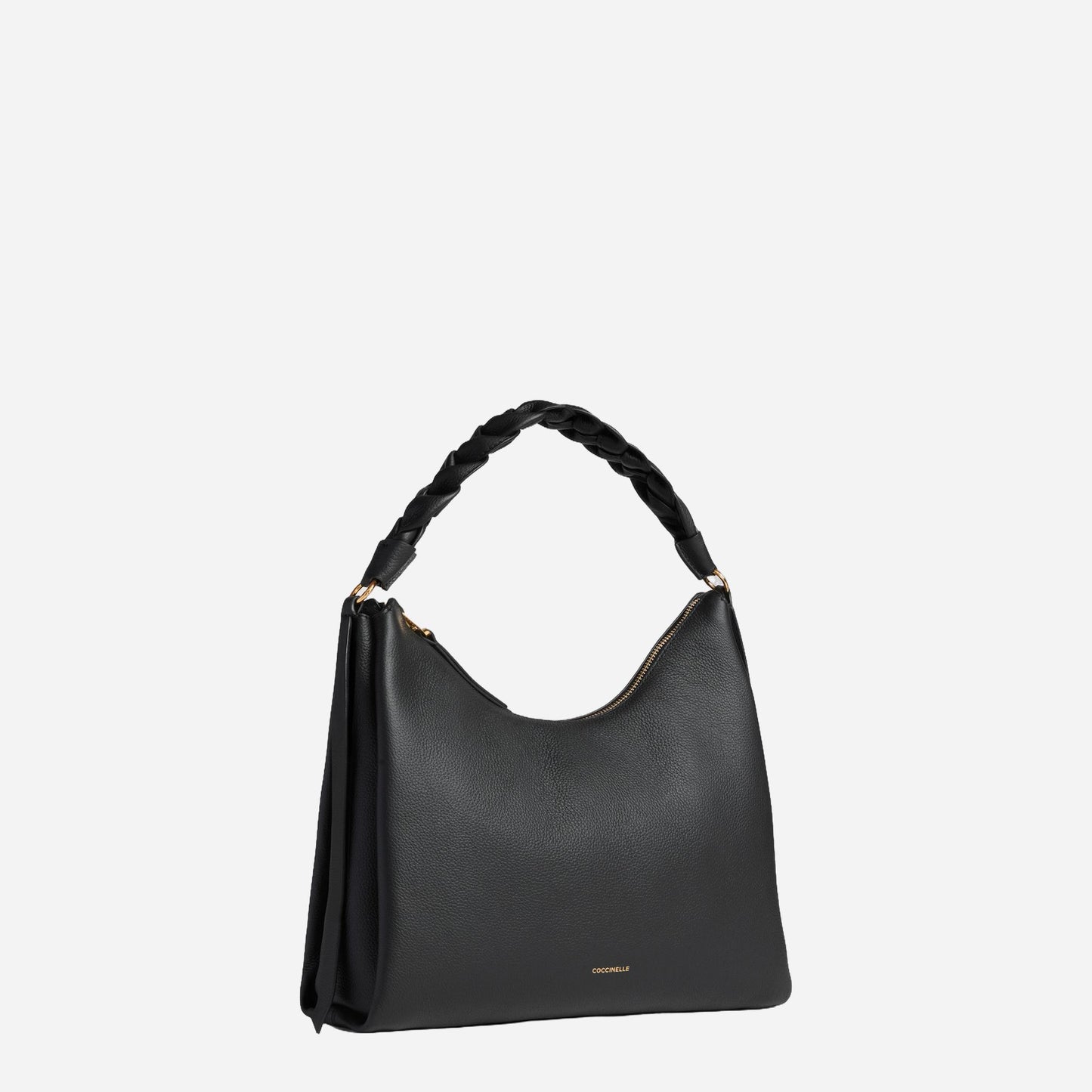 coccinelle Boheme Medium NOIR/COGNAC 