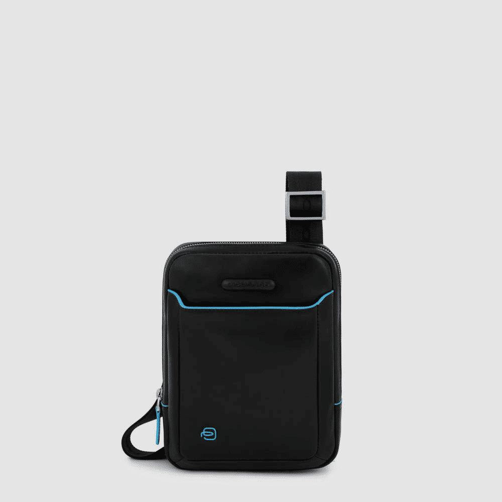 PIQUADRO Borsello uomo in pelle Nero 
