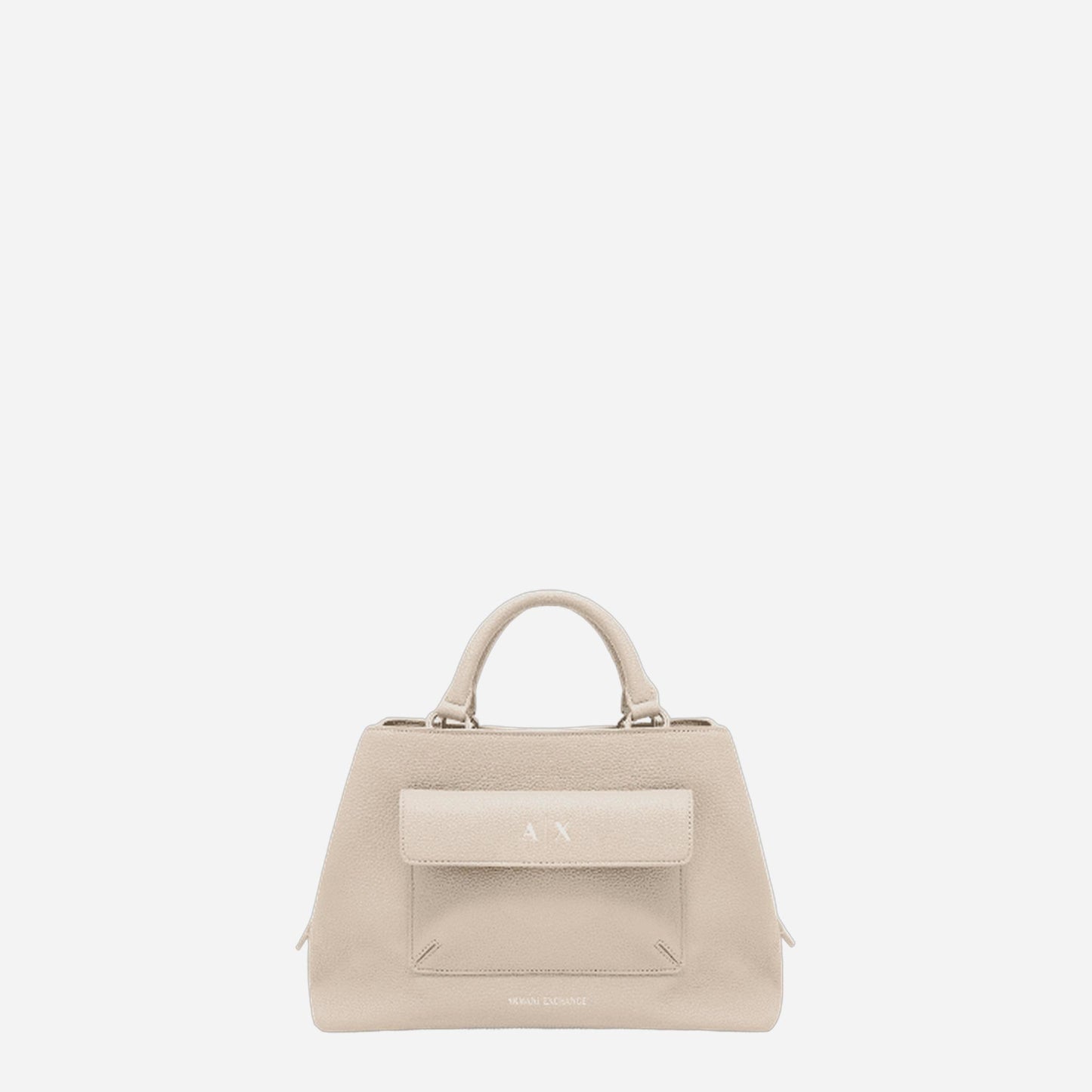 ARMANI EXCHANGE Shopping Bag grande in poliestere SAND 