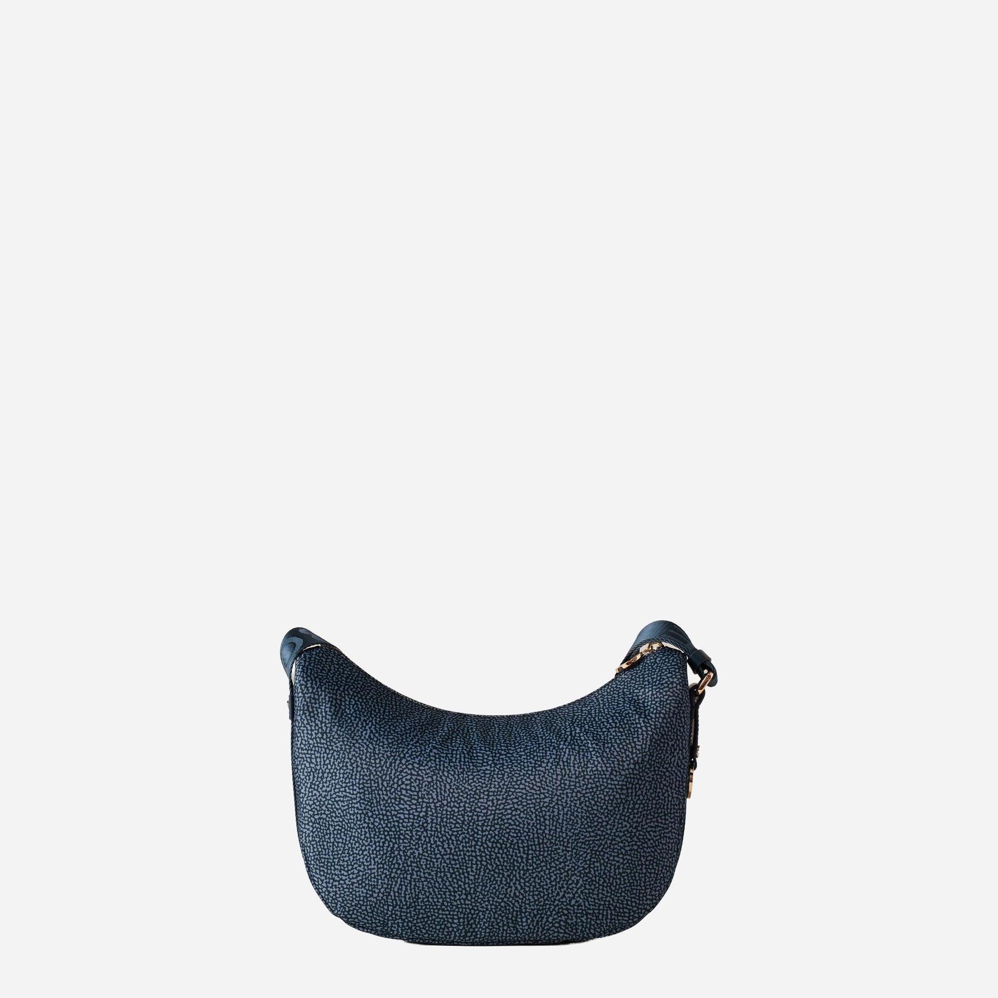 borbonese ECO LINE LUNA BAG SMALL Blu lapis 