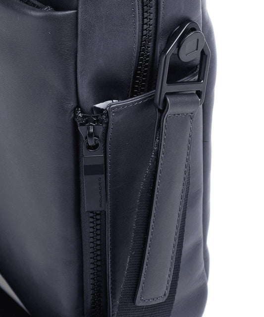 PIQUADRO Cartella a due manici porta computer e porta iPad® Blu 