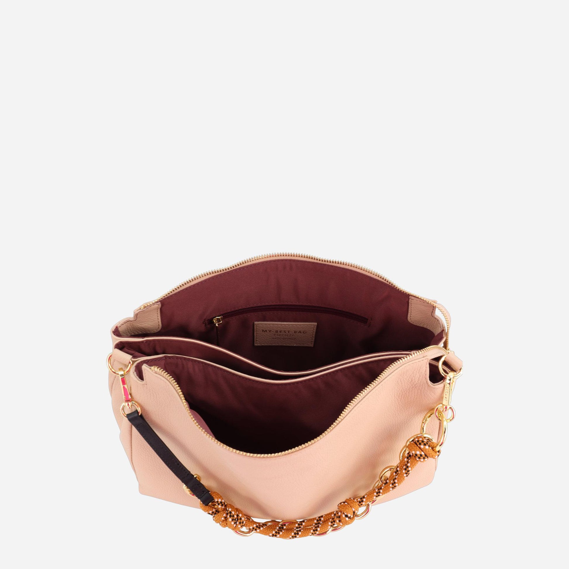 MY BEST BAG REFLEX BIG PELLE DOLLARO PETAL 
