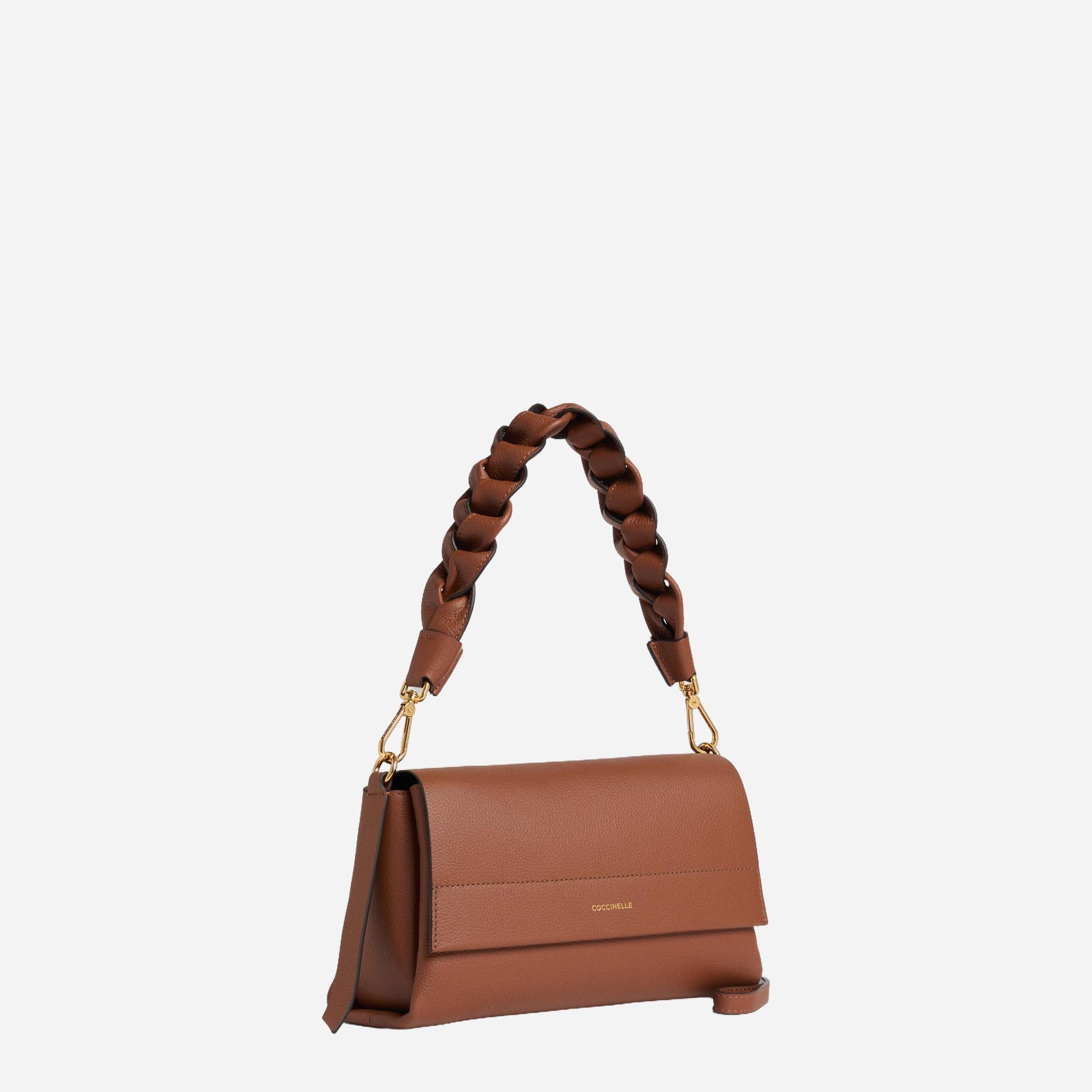 coccinelle Boheme Small COGNAC/NOIR 