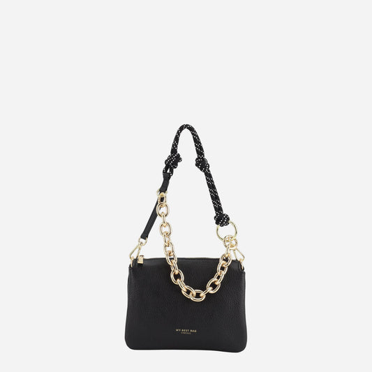 MY BEST BAG REFLEX SMALL PELLE DOLLARO Nero 