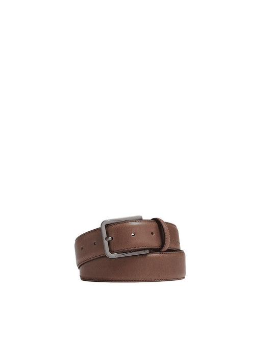 PIQUADRO Cintura uomo in pelle Marrone 