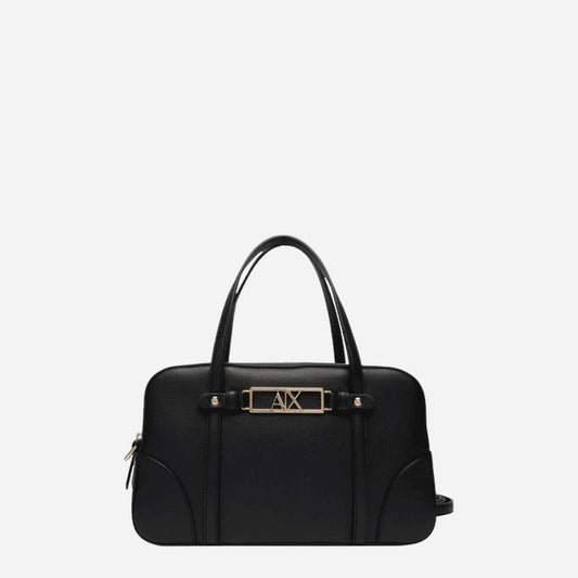 ARMANI EXCHANGE Borsa a tracolla media BLACK 