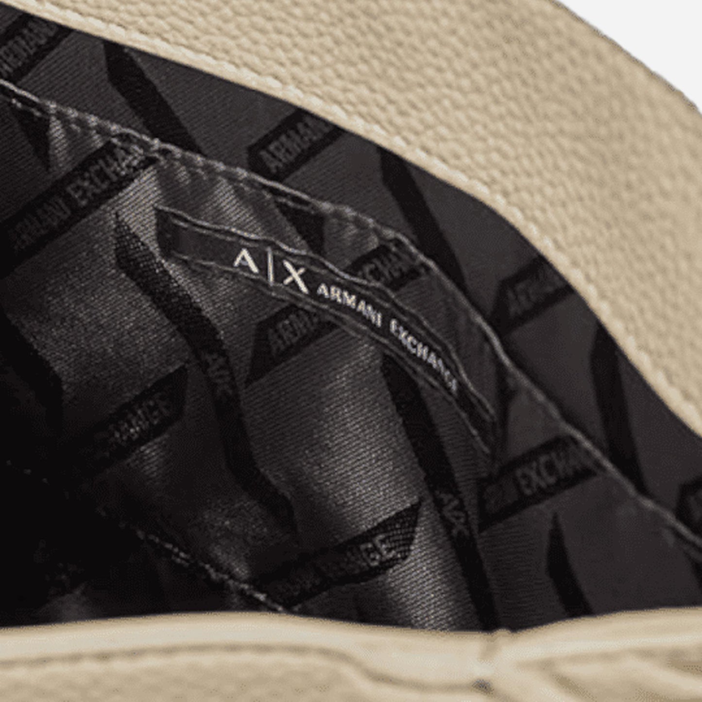 ARMANI EXCHANGE Borsa a mano con tracolla Off White 