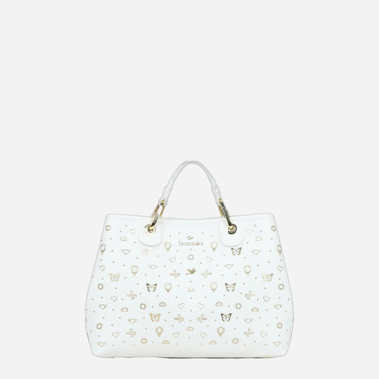 Braccialini Beth Strass Bianco 