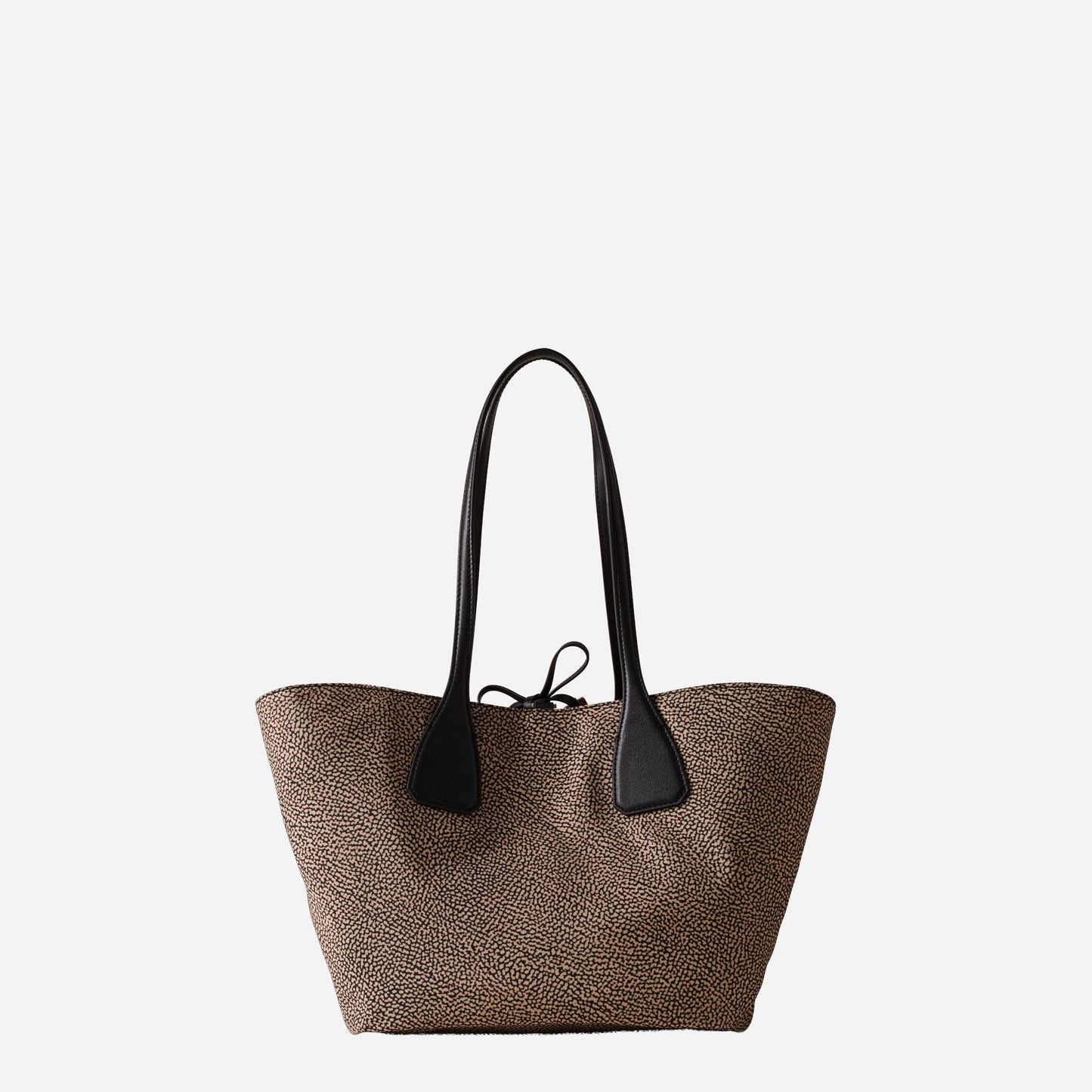 borbonese BORSA SHOPPING M. OP NATURALE/NERO 