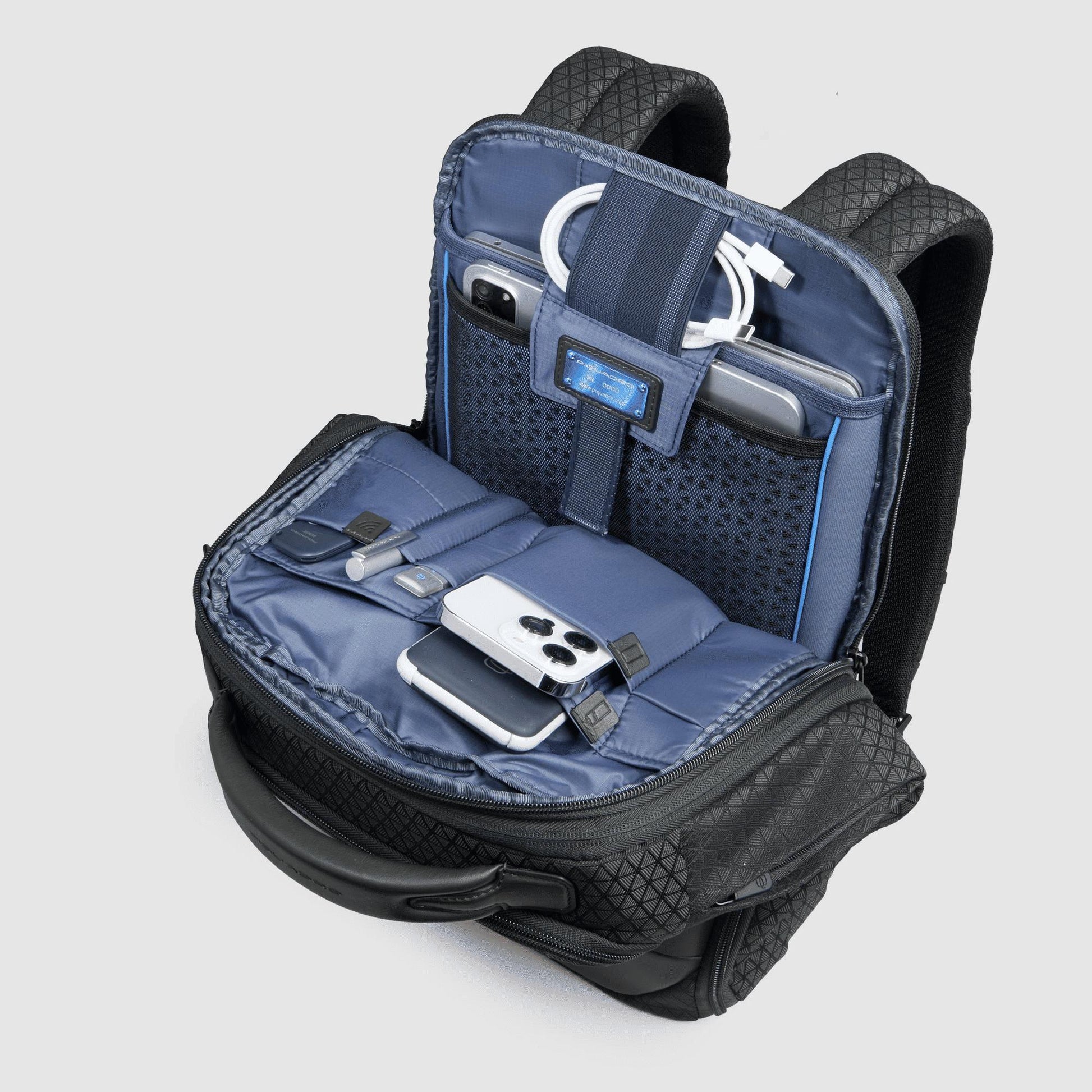 PIQUADRO Zaino da viaggio modulare porta pc e iPad® Verde 