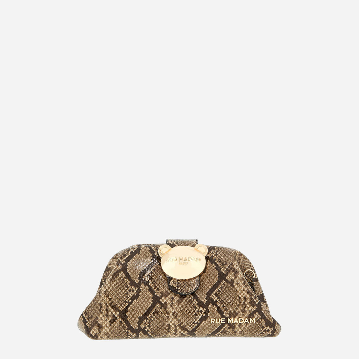 RUE MADAM the pouch exotique CARAMEL 