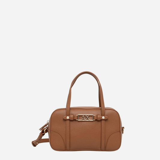 ARMANI EXCHANGE borsa bauletto piccola a mano tracolla SLAINE CLAY 