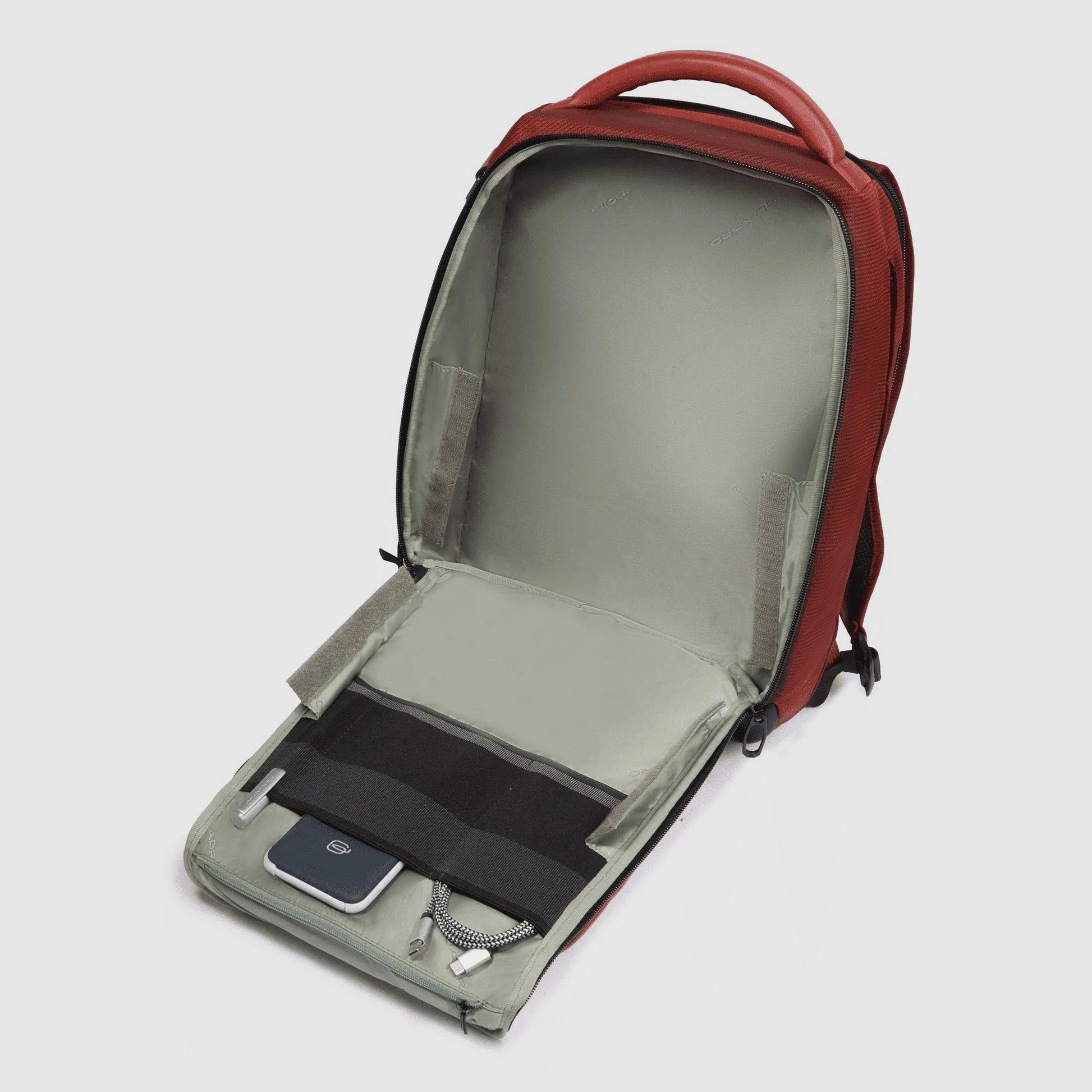PIQUADRO Zaino porta PC 14'' Arancione 