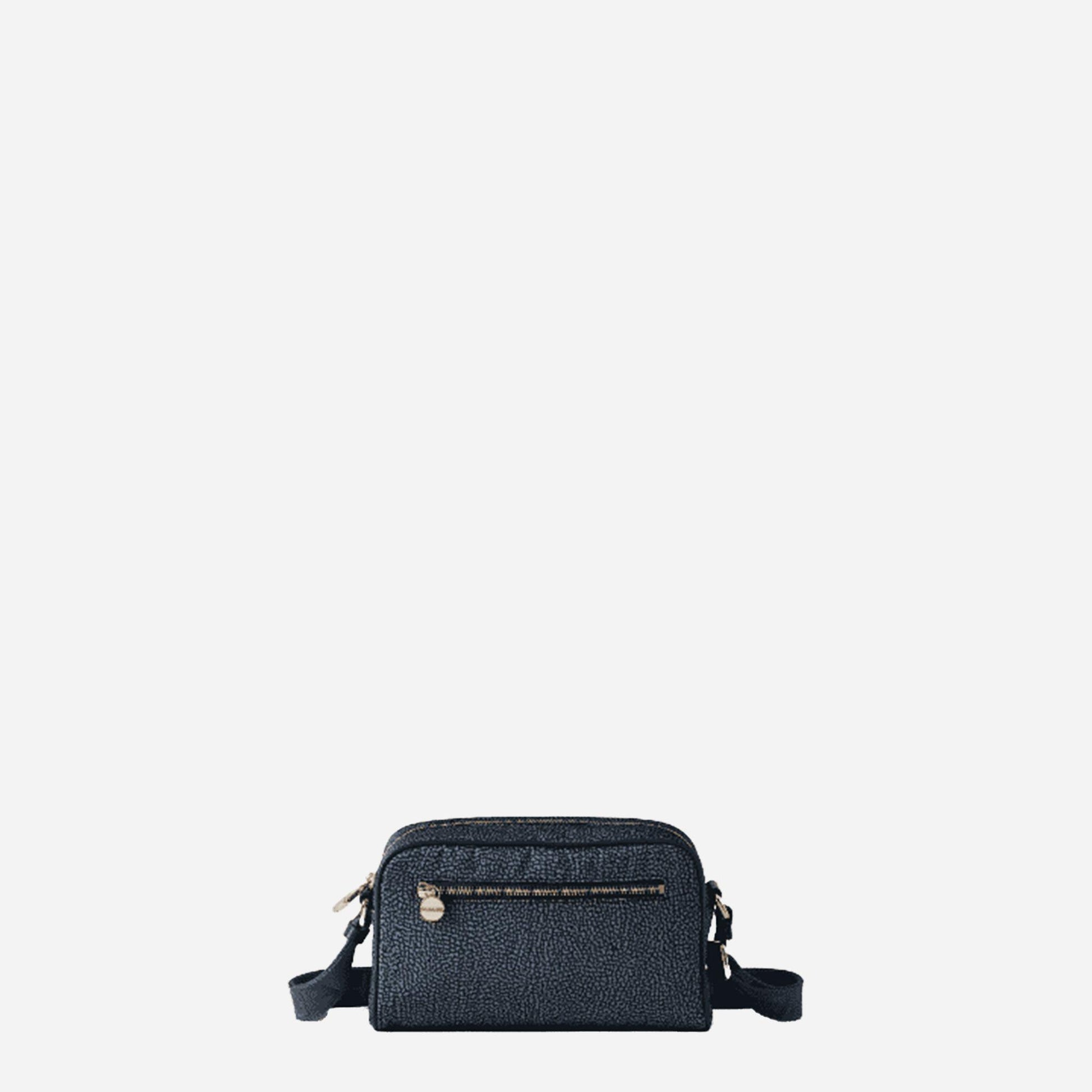 borbonese ECO LINE BORSA CAMERA CASE Blu lapis 
