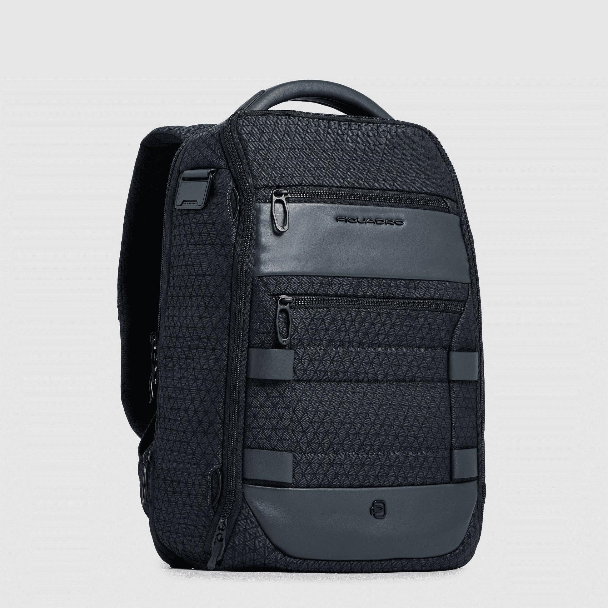 PIQUADRO Zaino da viaggio modulare porta pc e iPad® Blu 