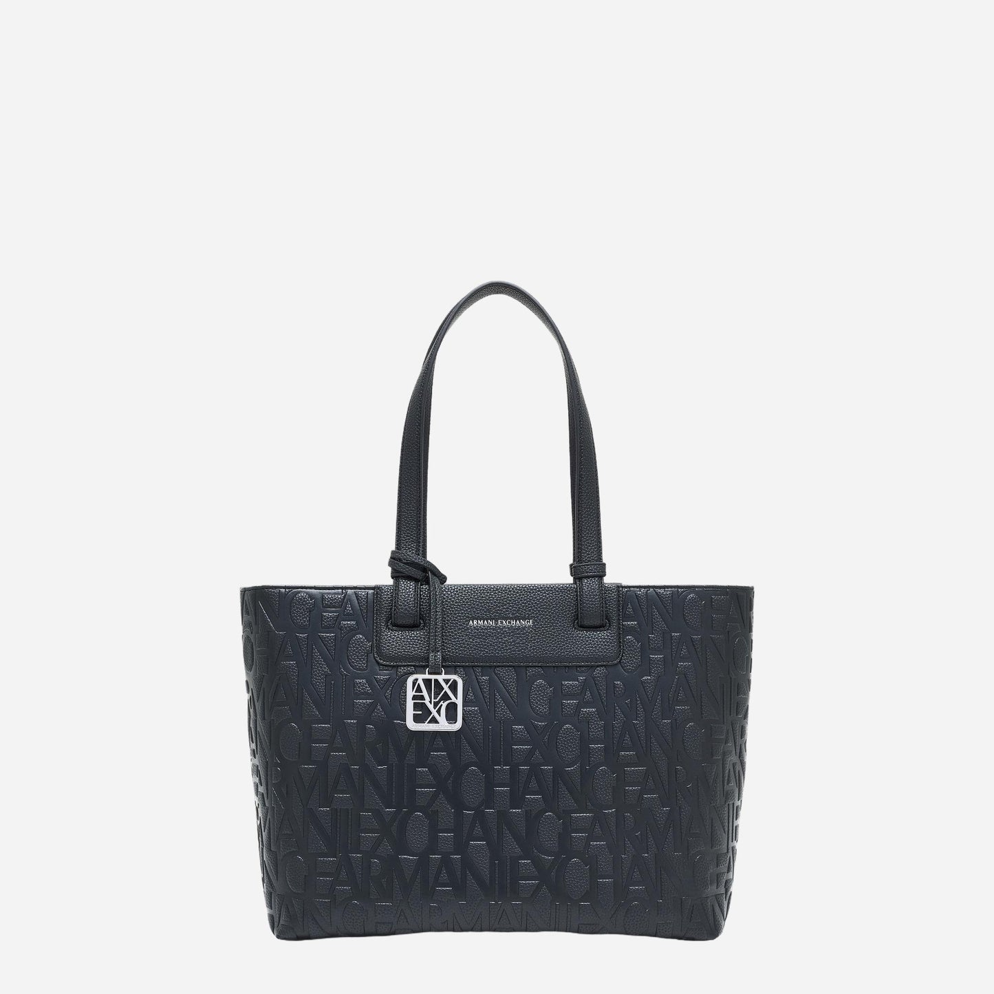 ARMANI EXCHANGE Borsa a mano in pelle BLACK 