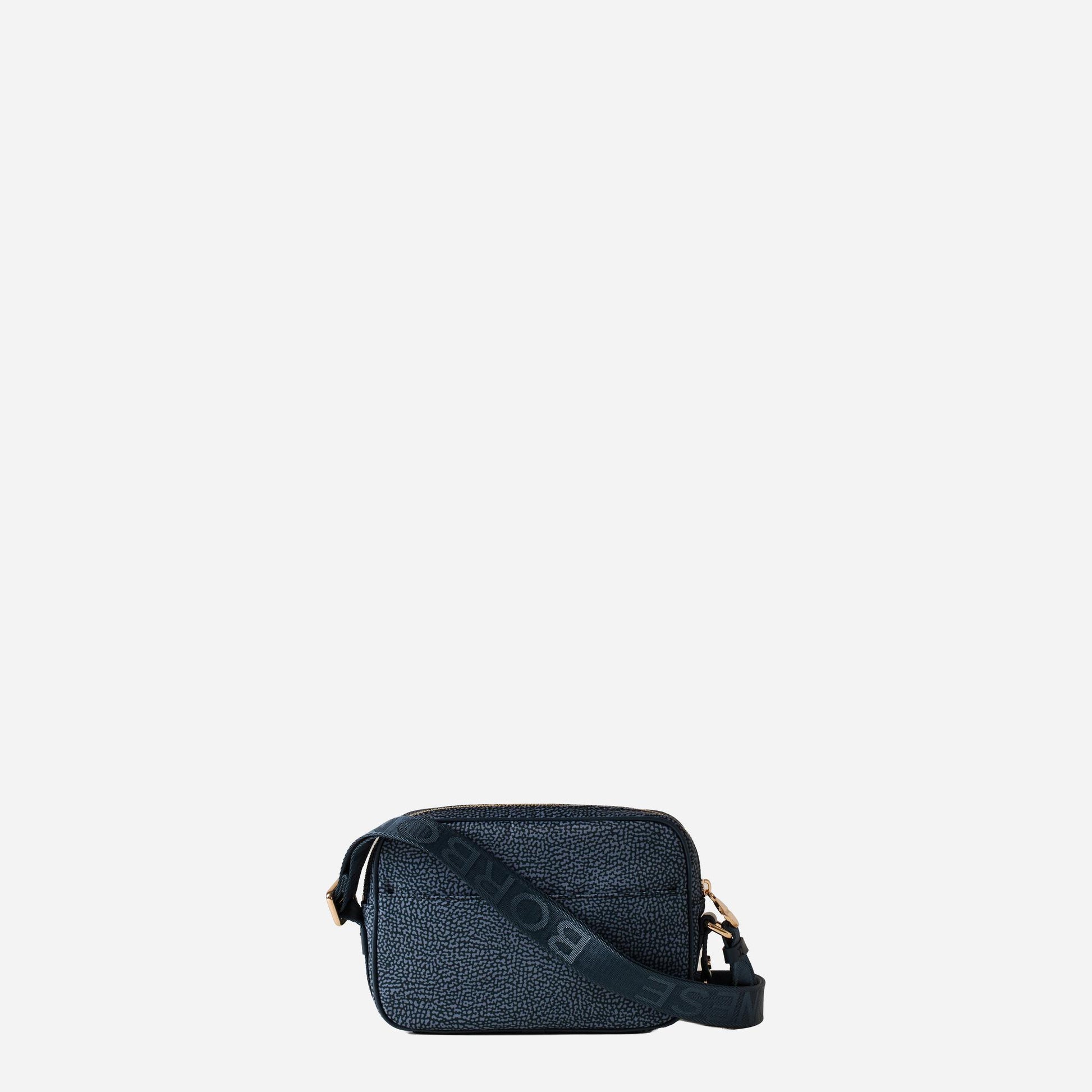 borbonese CAMERA CASE SMALL Blu lapis 