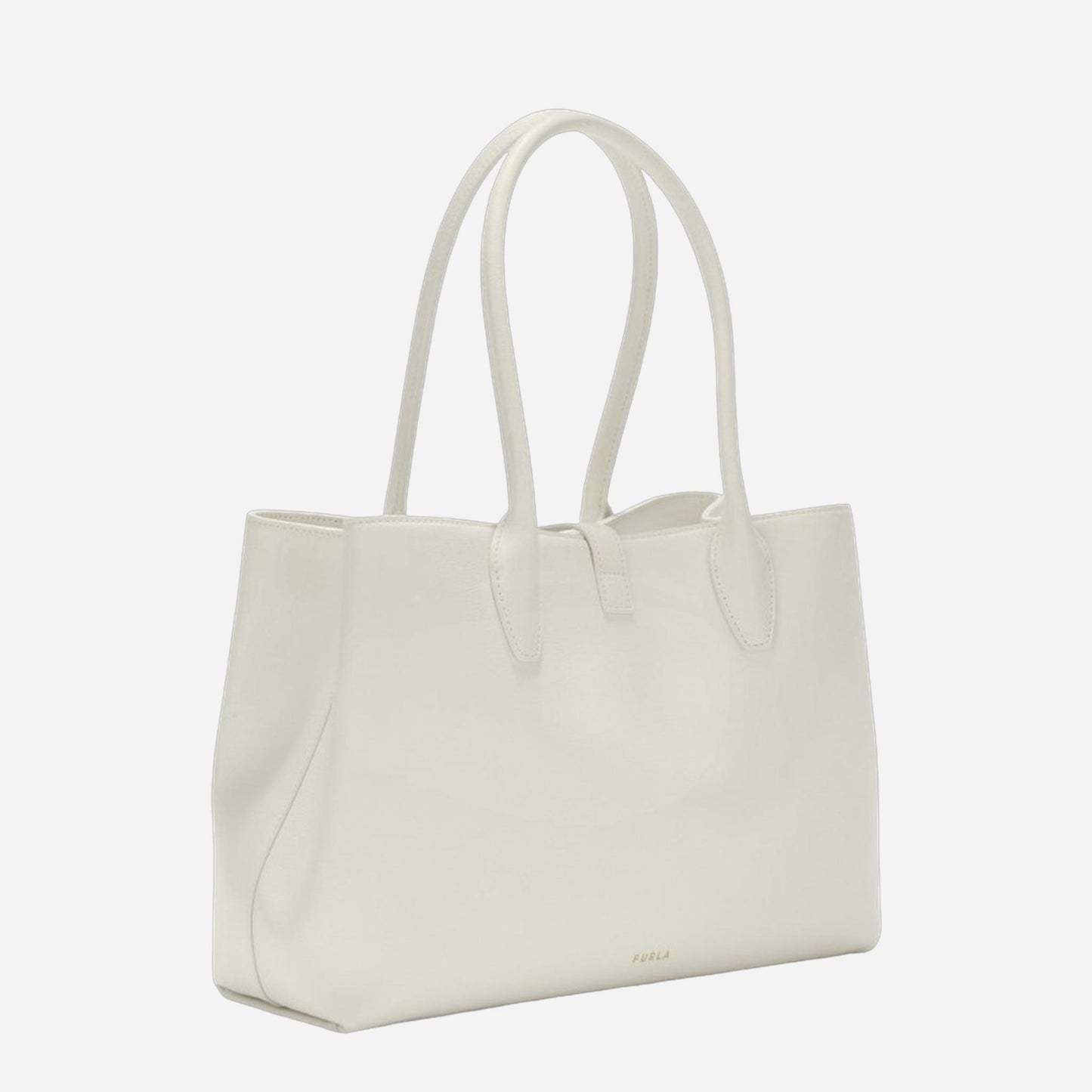 FURLA Furla Debby Borsa A Spalla Large Panna 