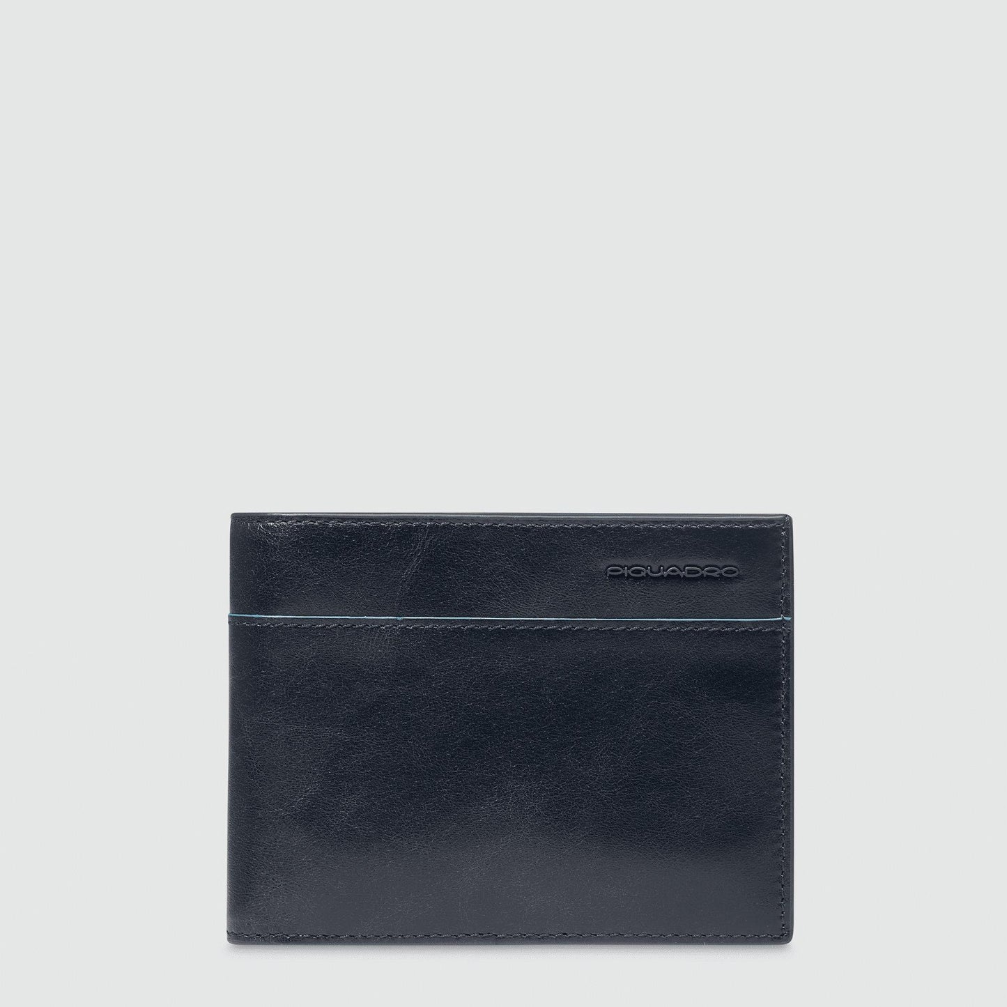 PIQUADRO Portafoglio uomo pelle,12 porta carte di credito Blu 