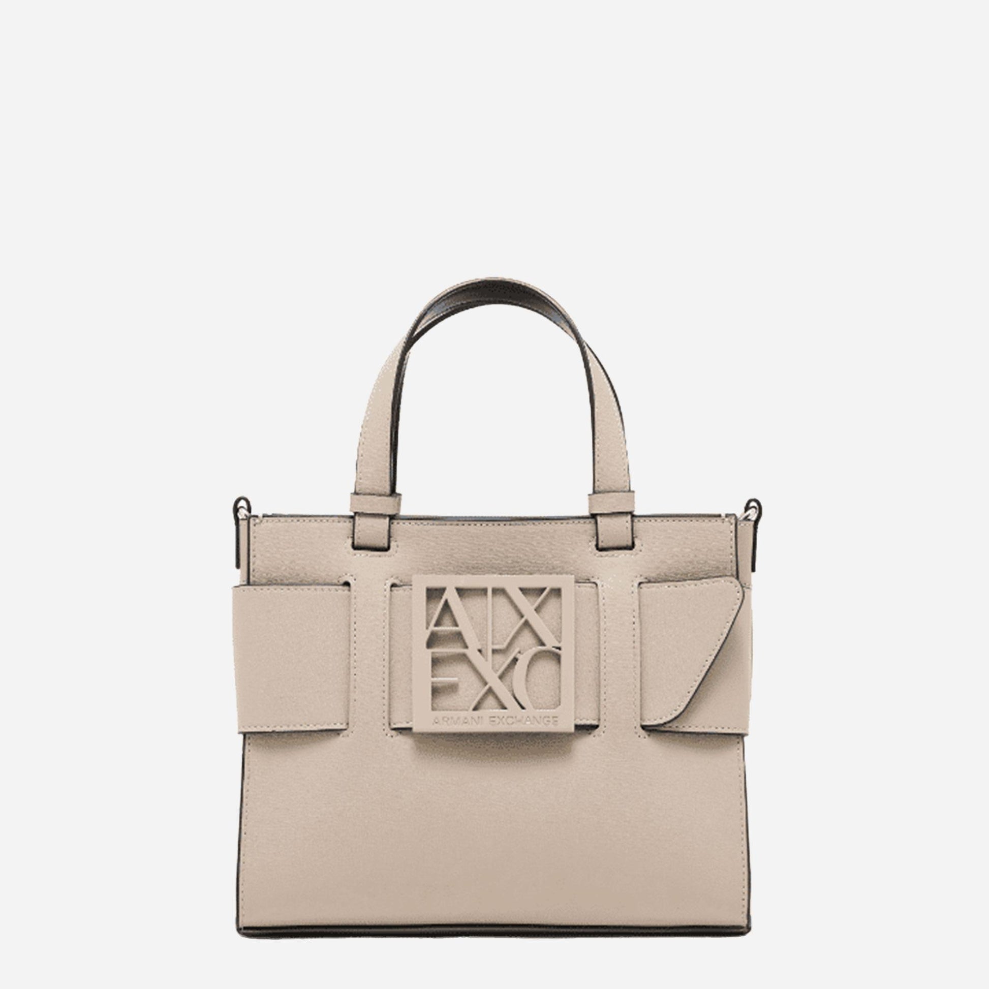 ARMANI EXCHANGE Shopping Bag SAND 