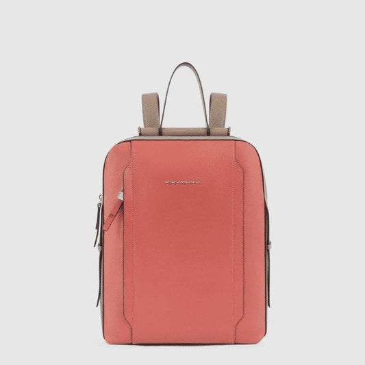 PIQUADRO Zaino donna porta pc e porta iPad® arancio/marrone 