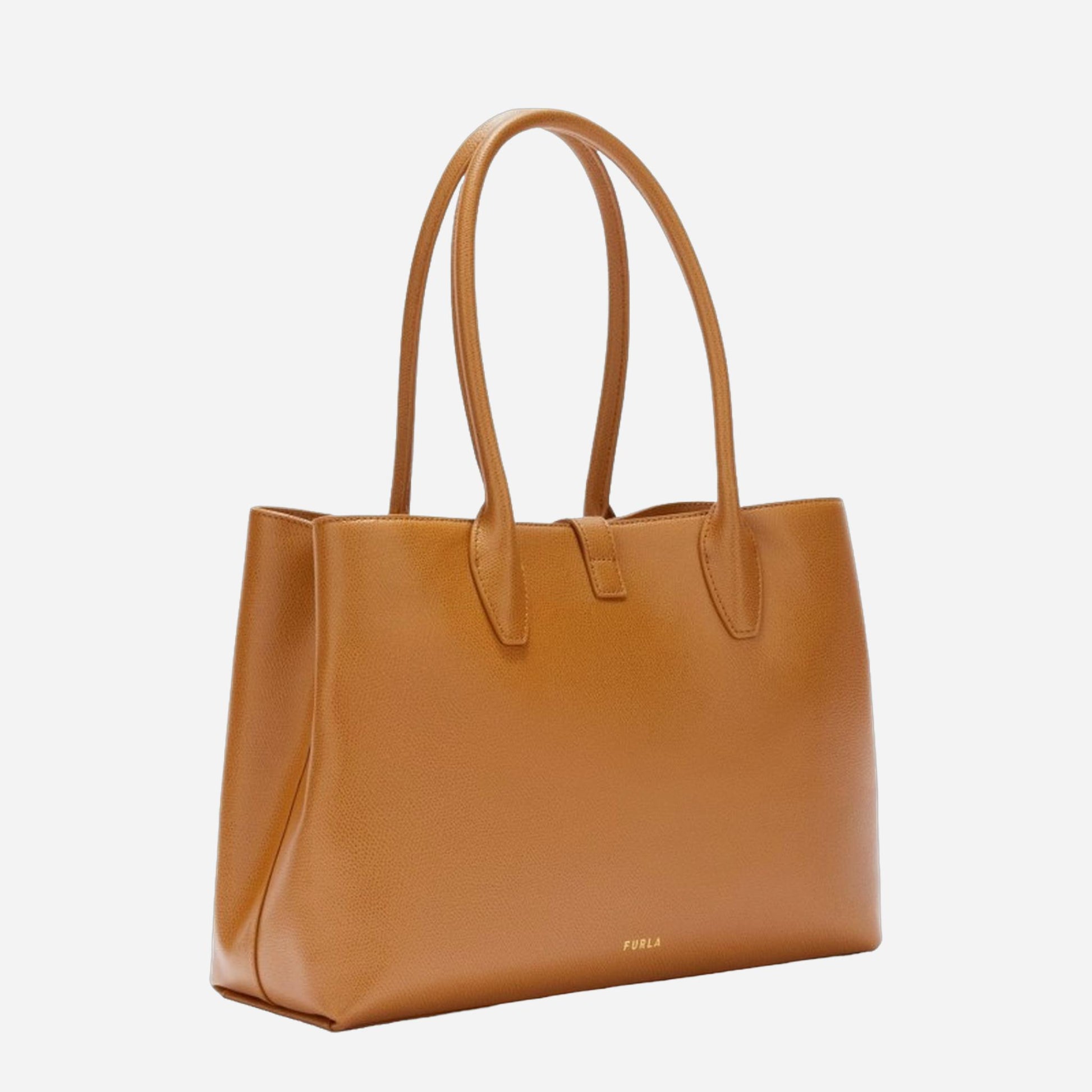 FURLA Furla Debby Borsa A Spalla Large Tabacco 