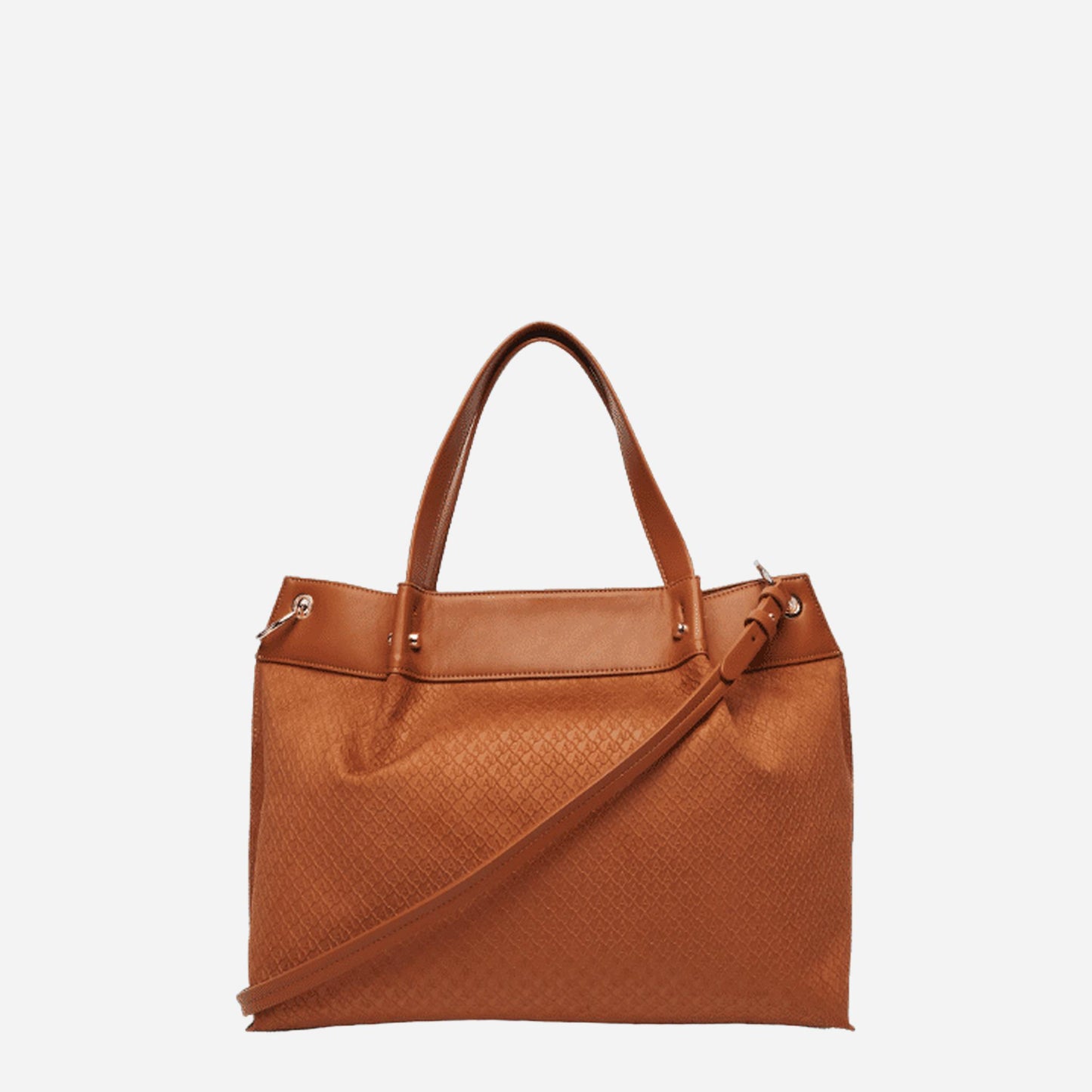 ARMANI EXCHANGE Shopper capiente in tessuto SALINE CLAY 