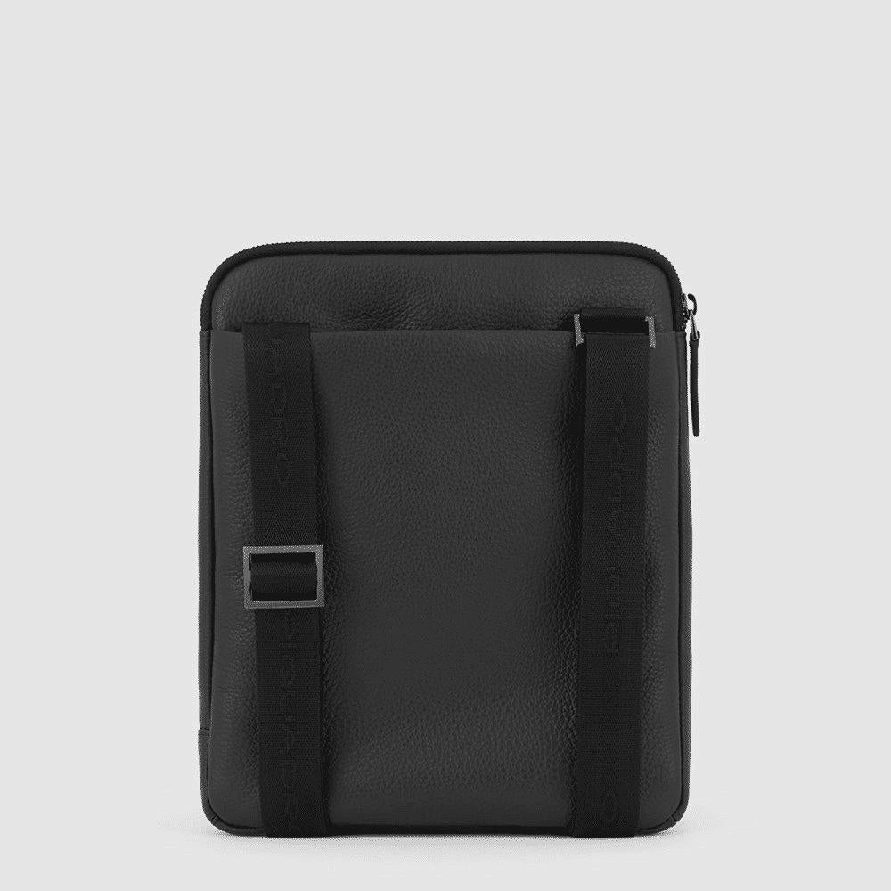 PIQUADRO Borsello uomo porta iPad® in pelle Nero 