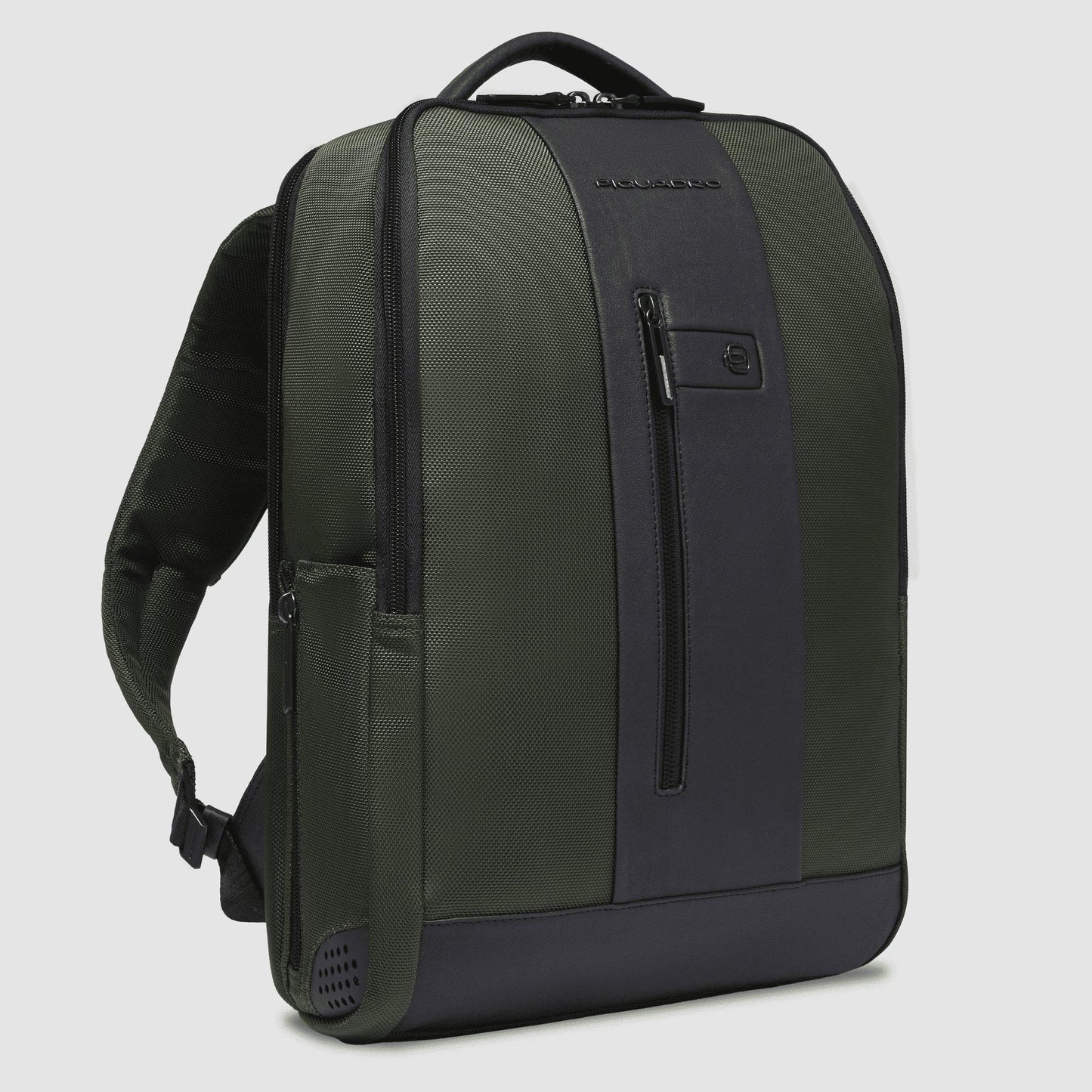 PIQUADRO Zaino uomo porta PC e porta iPad® in pelle verde2 