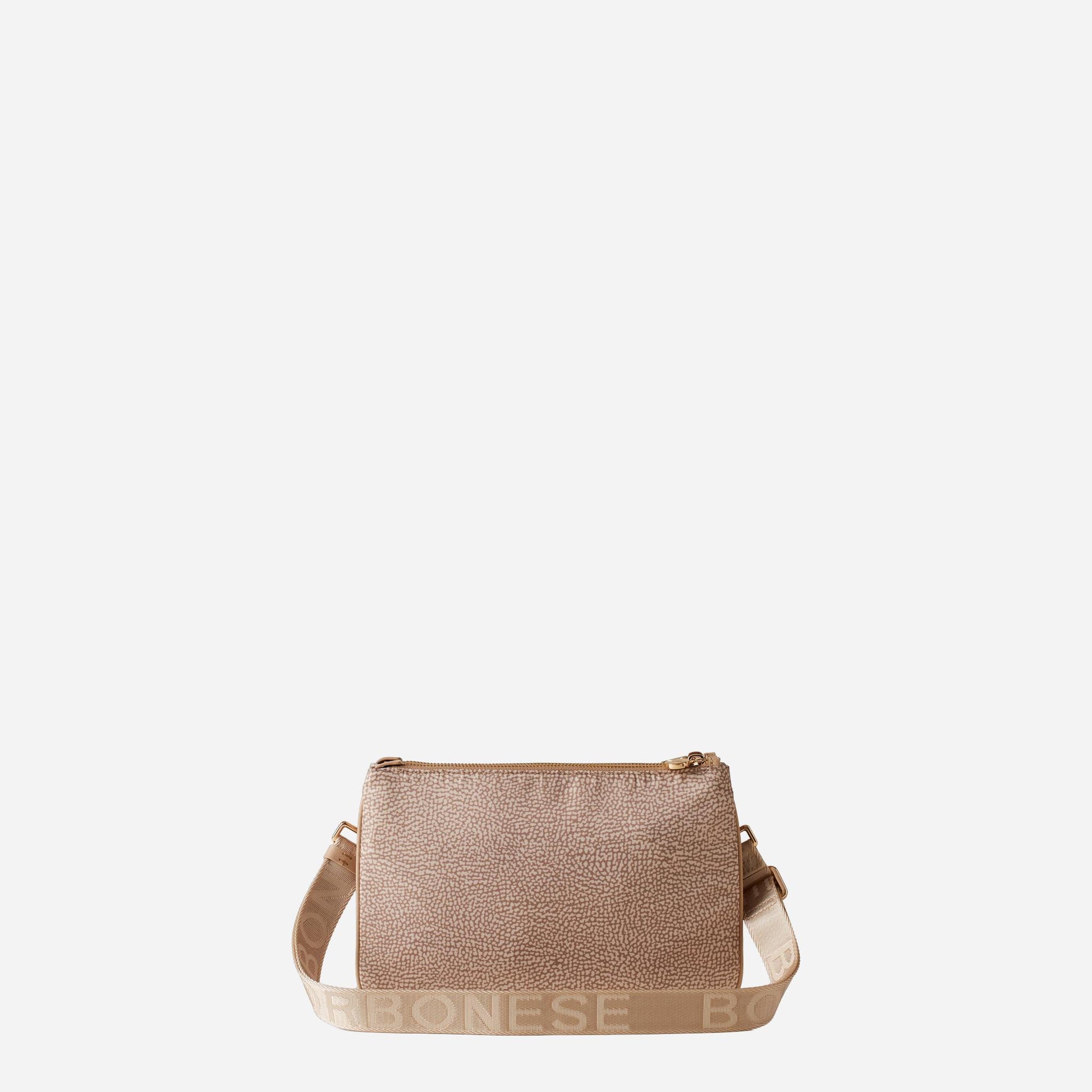 borbonese LUNA BAG SMALL Sabbia 